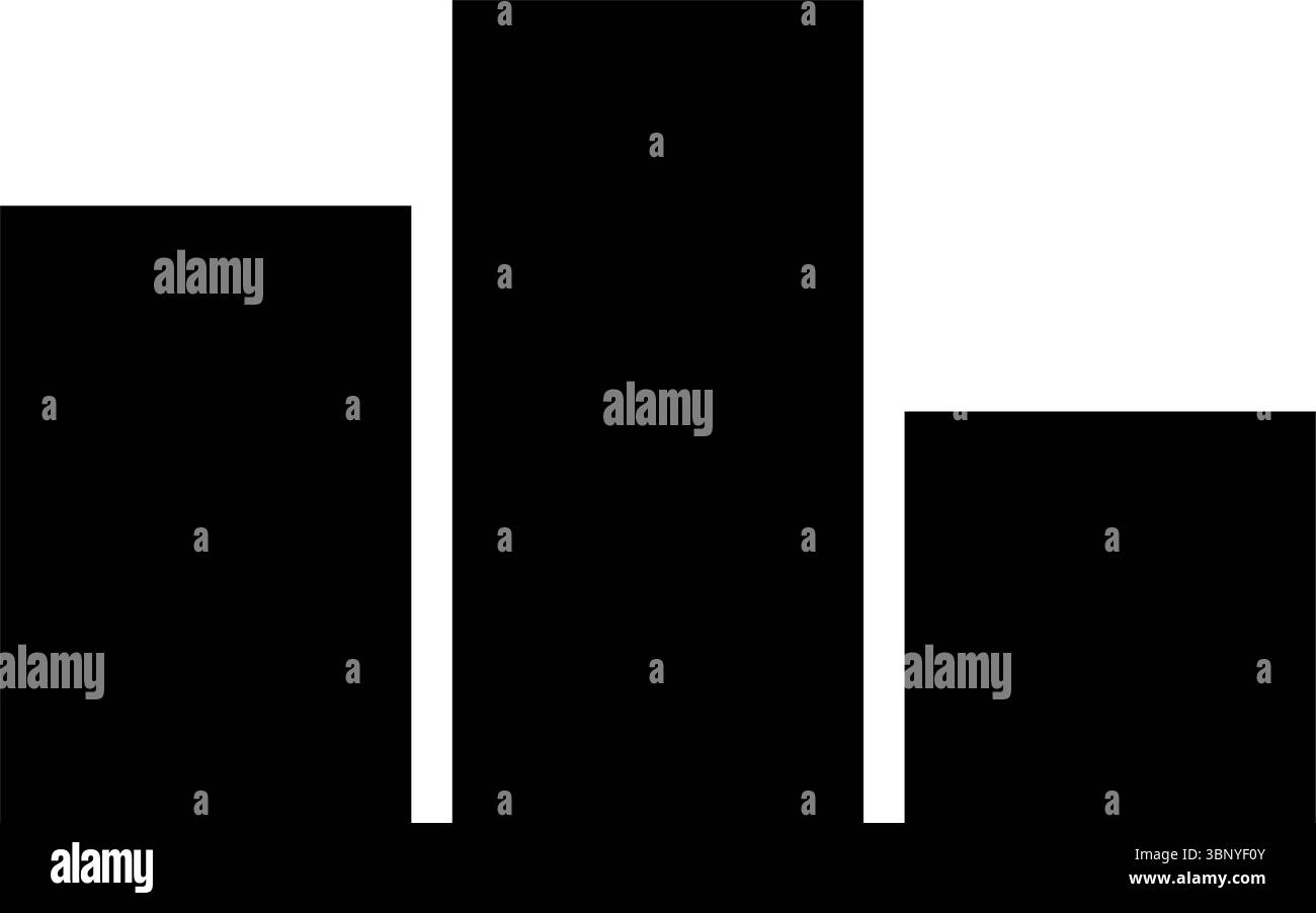 Icona del podio sportivo. Simbolo della piramide della gerarchia aziendale. Diagramma di livello grafico. Modello di piramide aziendale. Elemento infografico nero. Primo posto Illustrazione Vettoriale