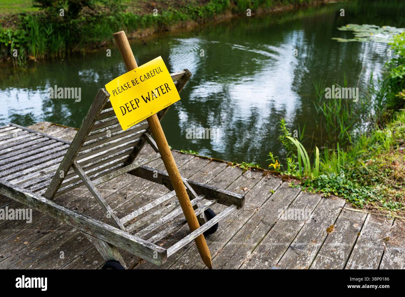 Giardino aperto al pubblico Foto Stock