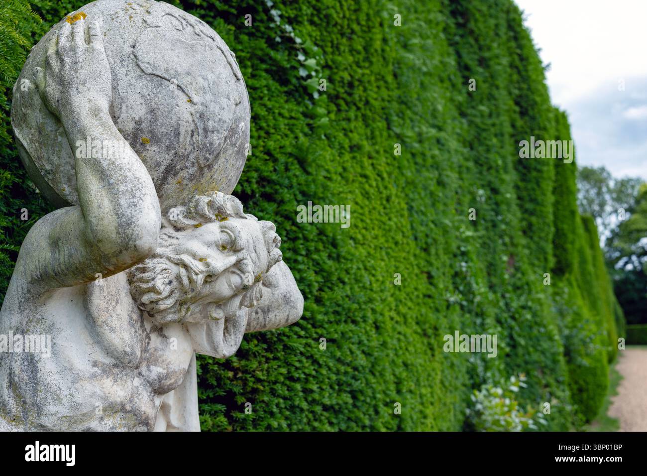 Giardino Ashe Park Suffolk Foto Stock