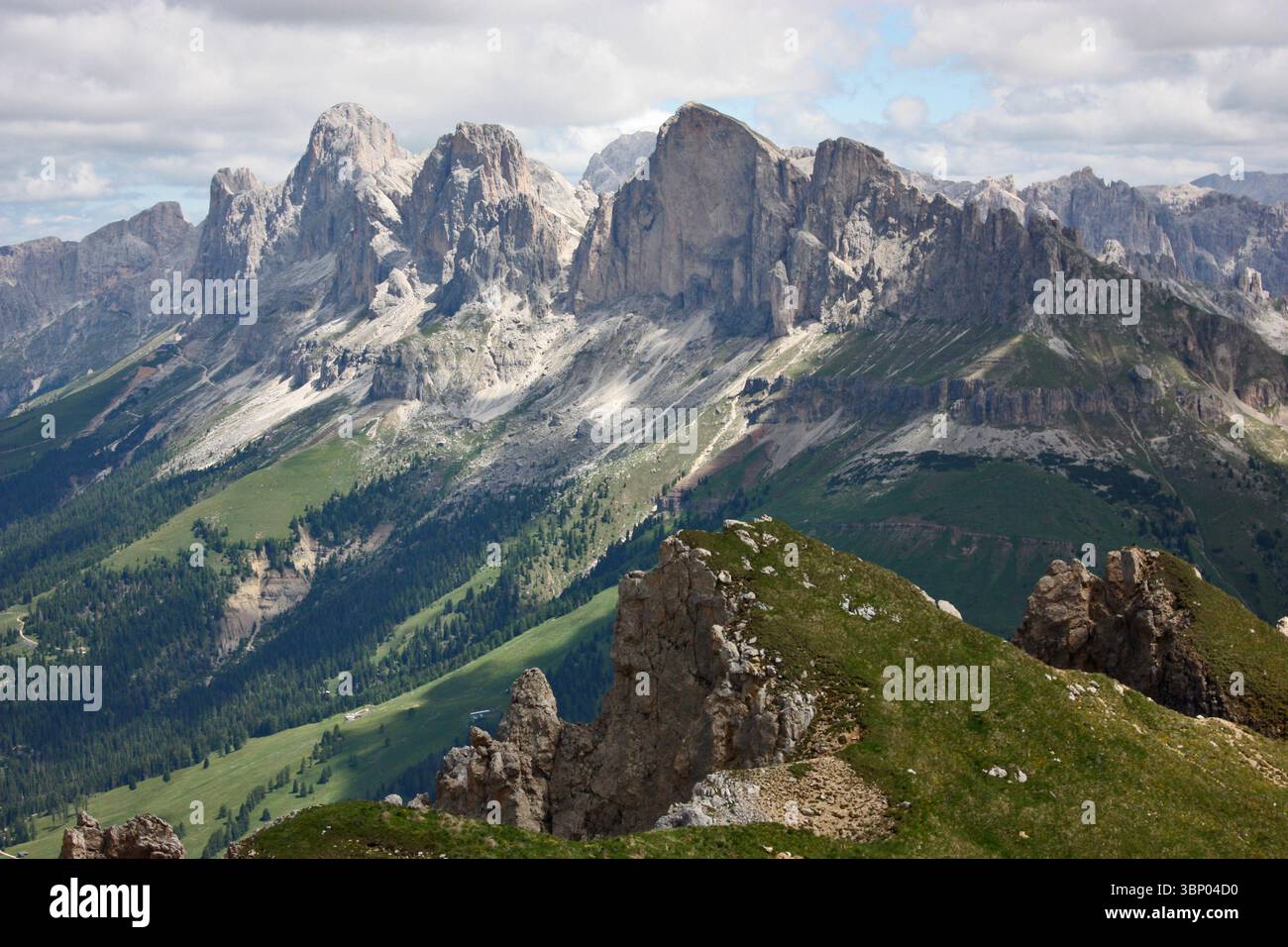 Le Dolomiti, Italia Foto Stock