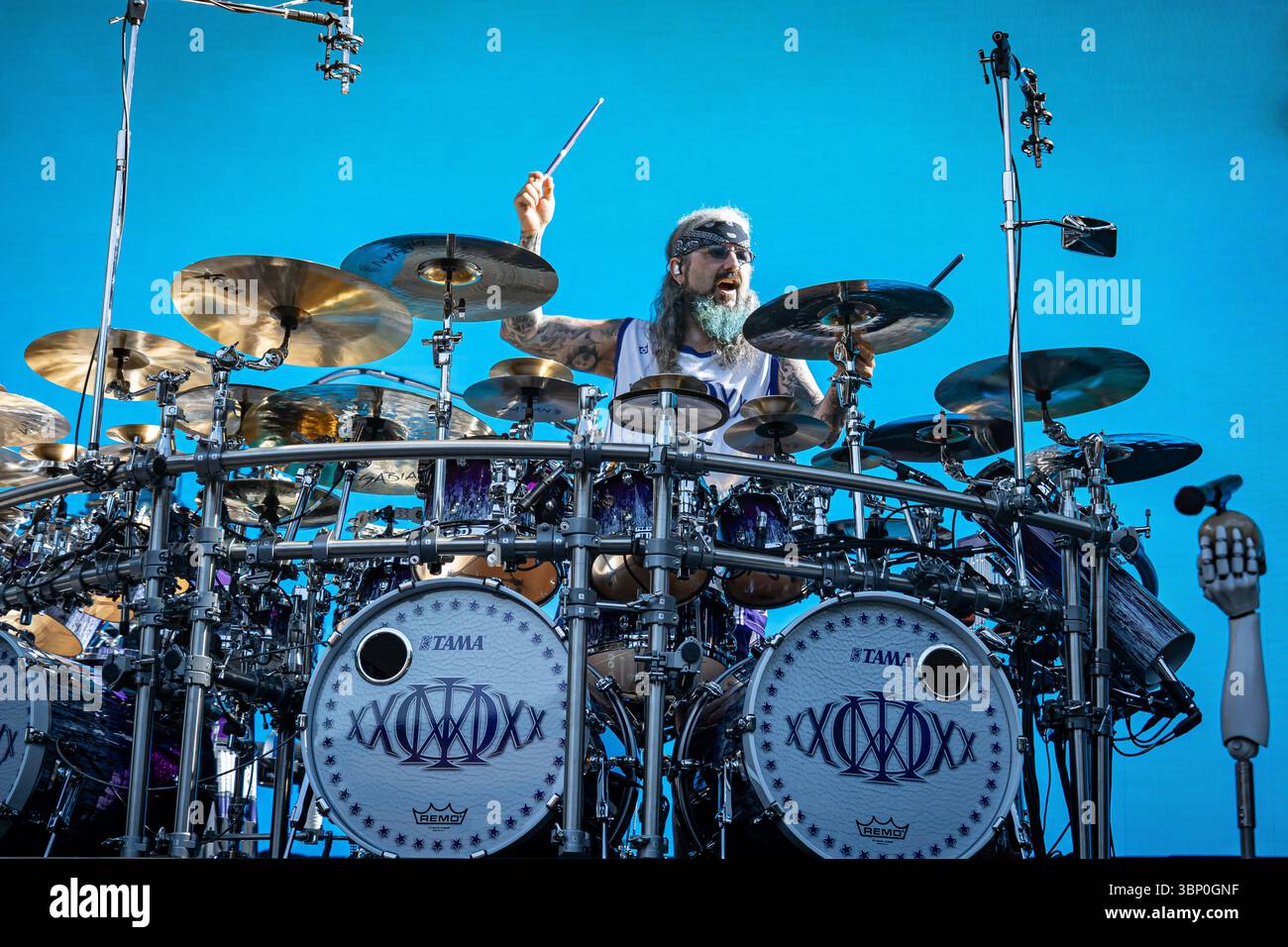 Dream Theater si esibisce al Lucca Summer Festival 2025 Foto Stock