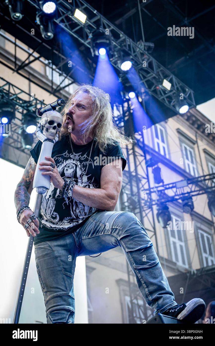 Dream Theater si esibisce al Lucca Summer Festival 2025 Foto Stock