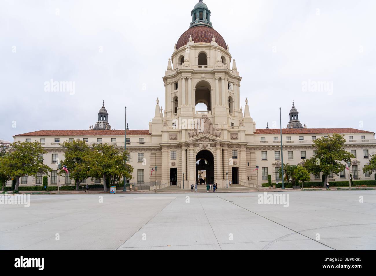 Pasadena City Hall a Pasadena, California, Stati Uniti. Foto Stock