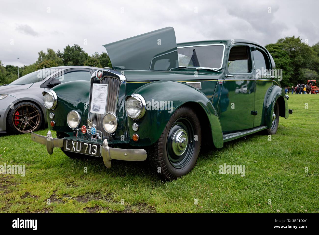 1951 salone Lea-Francis 14, East Lancs Hospice Classic Car Show 2025. Foto Stock