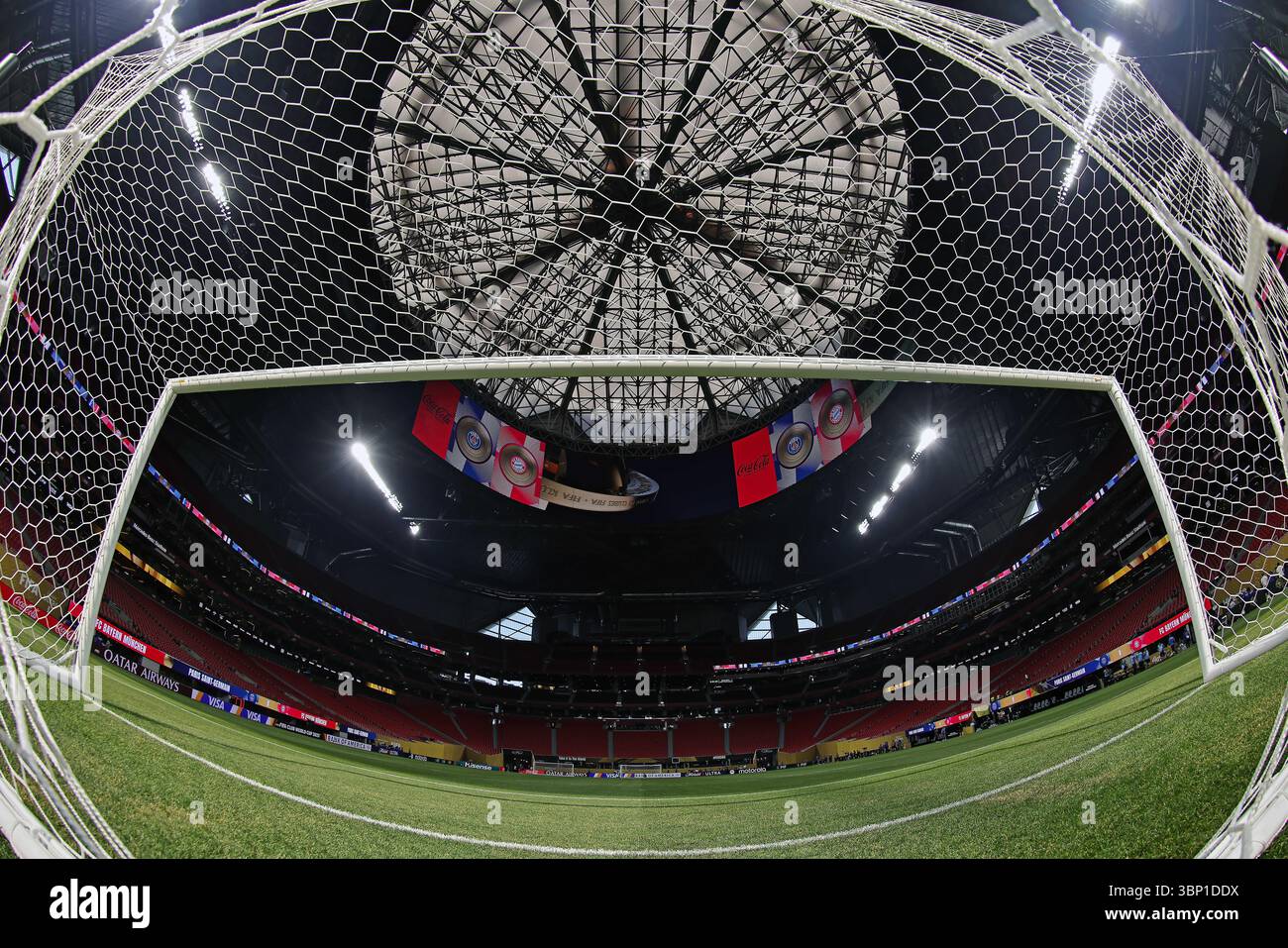 Atlanta, Stati Uniti. 5 luglio 2025. Vista generale del Mercedes-Benz Stadium prima dei quarti di finale della Coppa del mondo per club FIFA 2025, al Mercedes-Benz Stadium di Atlanta, Stati Uniti, il 5 luglio 2025. Foto: Heuler Andrey/DiaEsportivo/Alamy Live News crediti: DiaEsportivo/Alamy Live News Foto Stock