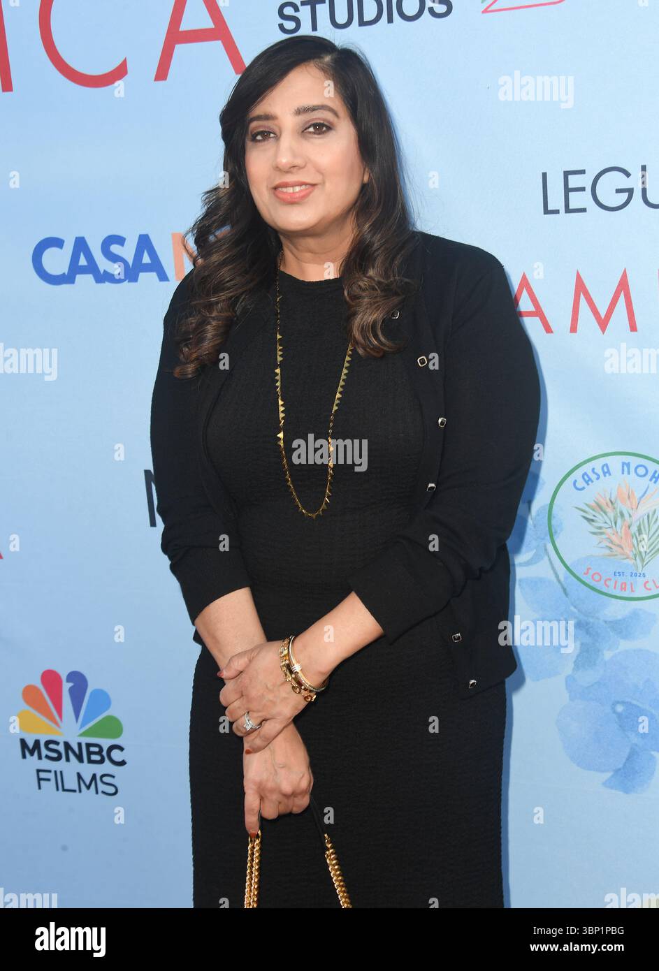 La produttrice Sadia Ashraf partecipa alla proiezione della seconda stagione di "Leguizamo Does America". Foto Stock