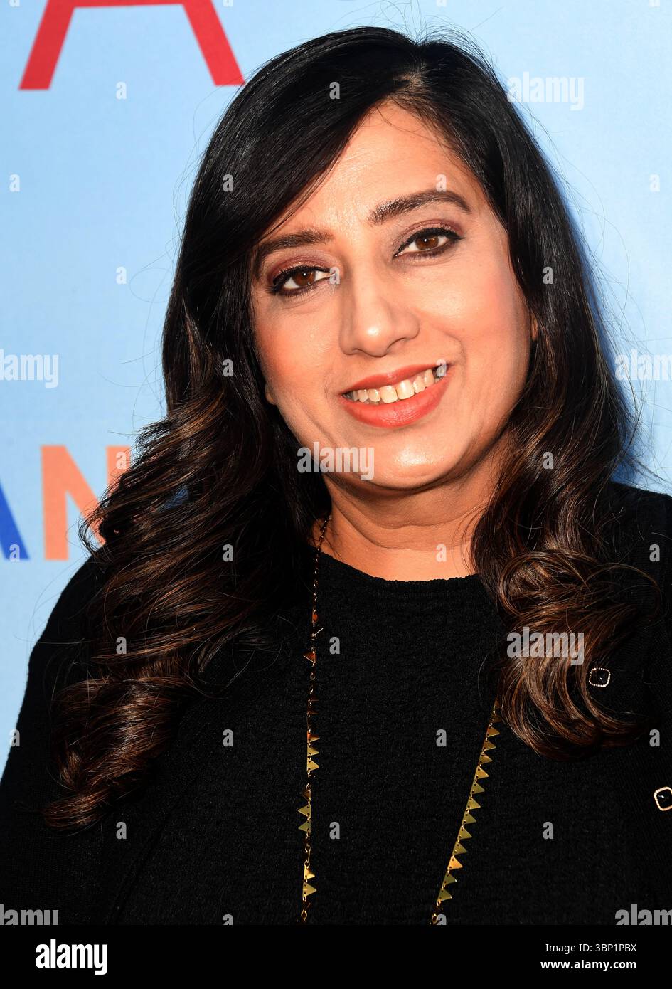 La produttrice Sadia Ashraf partecipa alla proiezione della seconda stagione di "Leguizamo Does America". Foto Stock