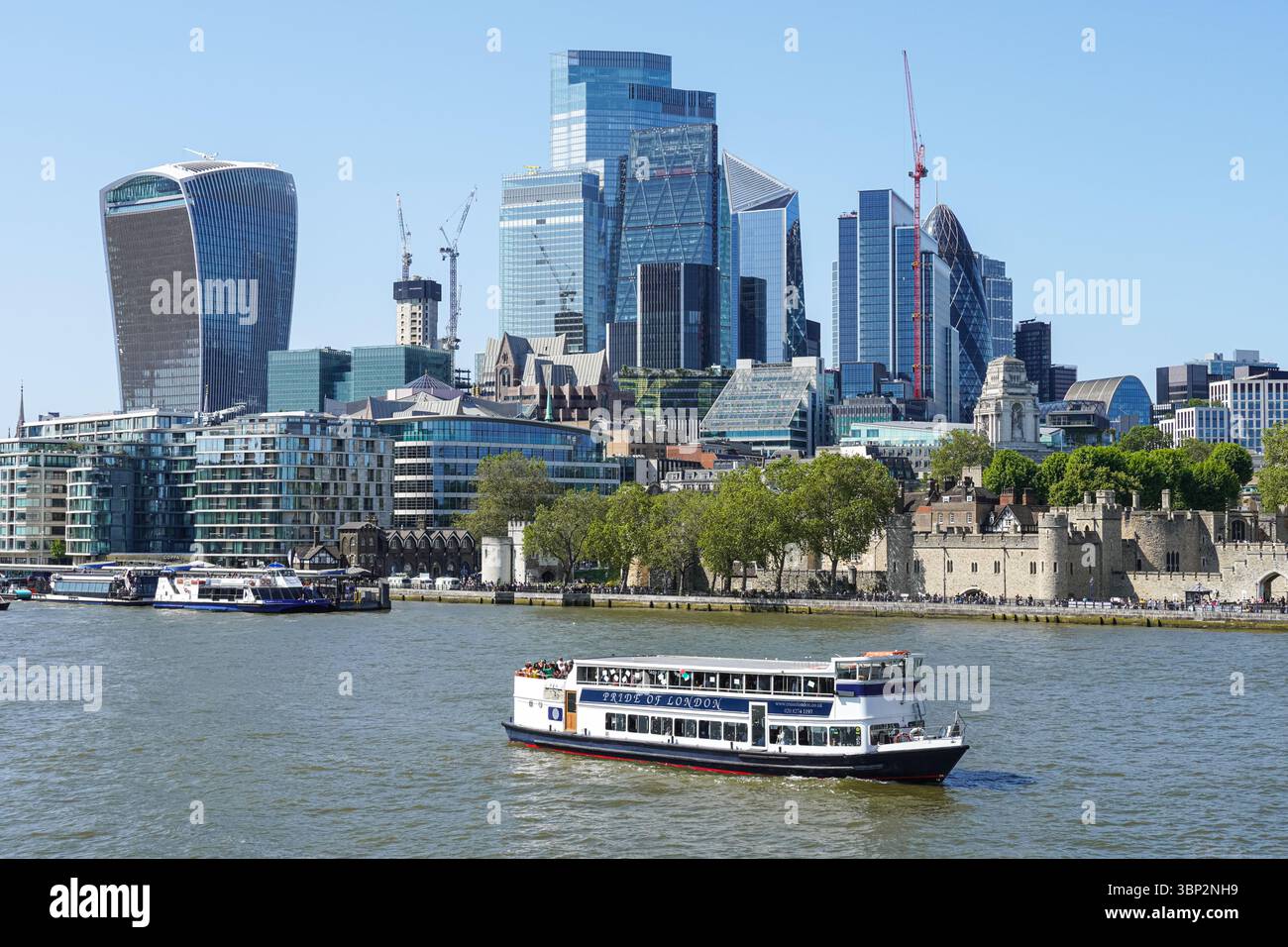 La città di Londra, England Regno Unito Regno Unito Foto Stock