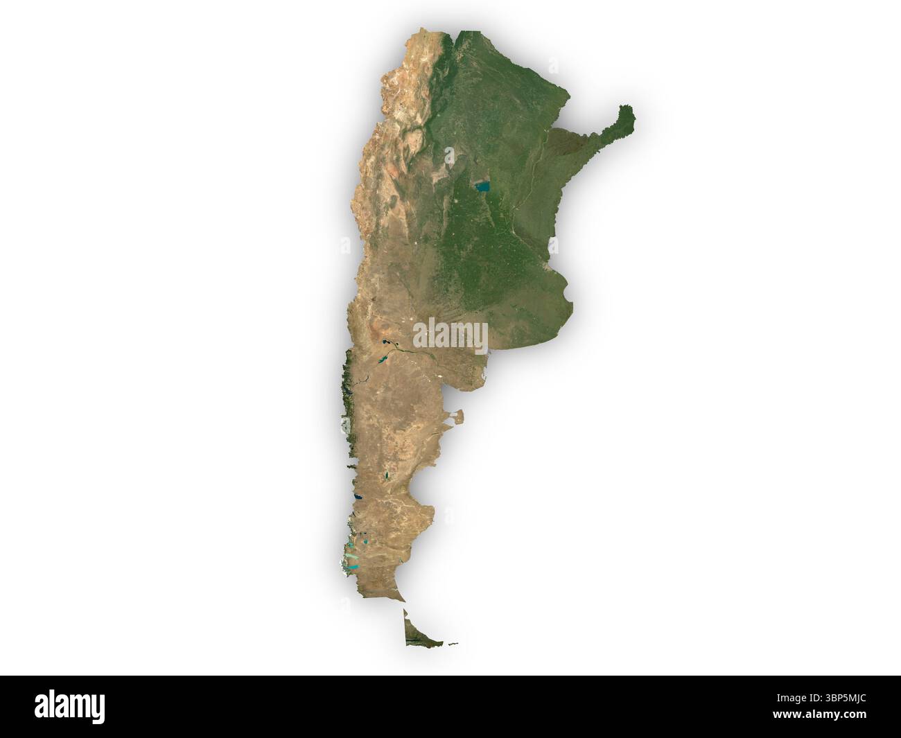 Mapa de relieve de argentina immagini e fotografie stock ad alta ...