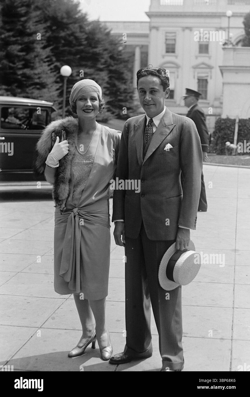 Irving Grant Thalberg (1899 - 1936) produttore cinematografico statunitense ed Edith norma Shearer (1902 - 1983) attrice canadese-americana Foto Stock