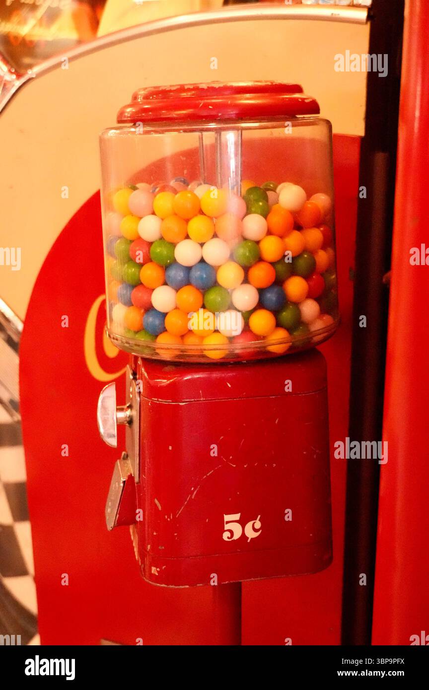 Design retrò. 80 anni Storia. Retro Foto Stock