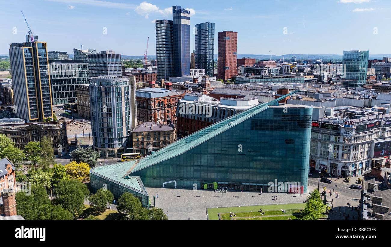 National Football Museum, Manchester, Regno Unito Foto Stock