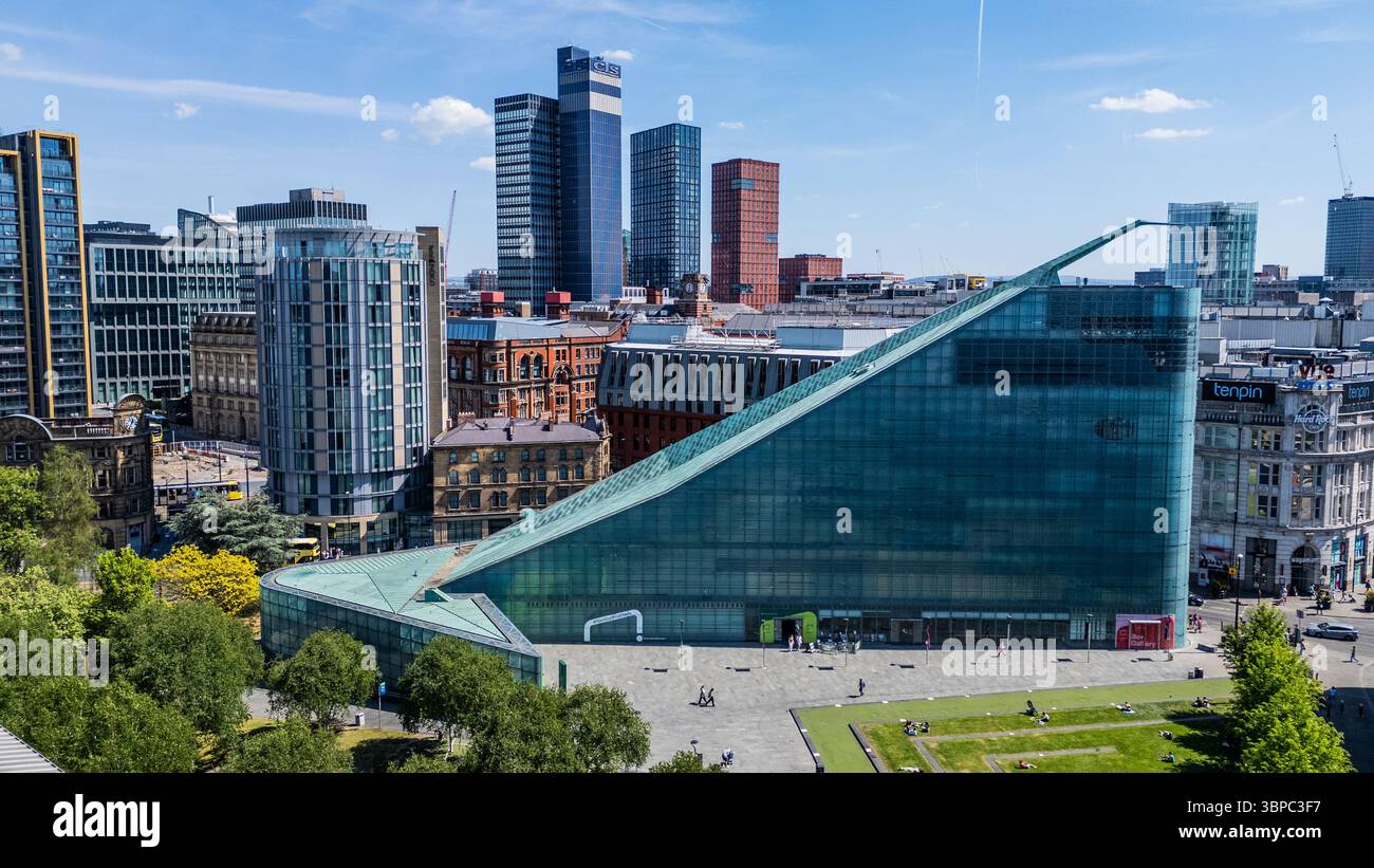 National Football Museum, Manchester, Regno Unito Foto Stock