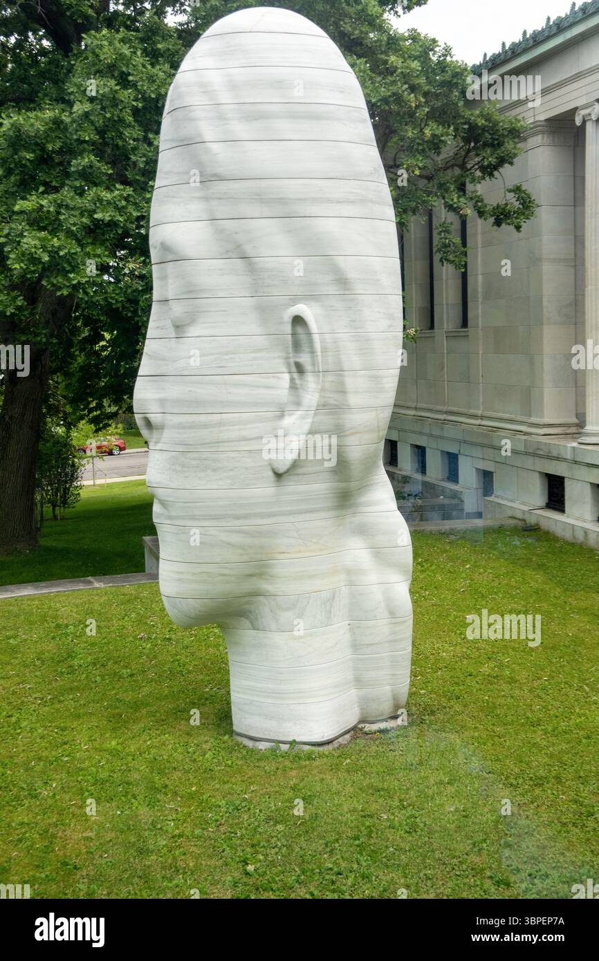 Buffalo AKG Art Museum di Buffalo, New York Foto Stock