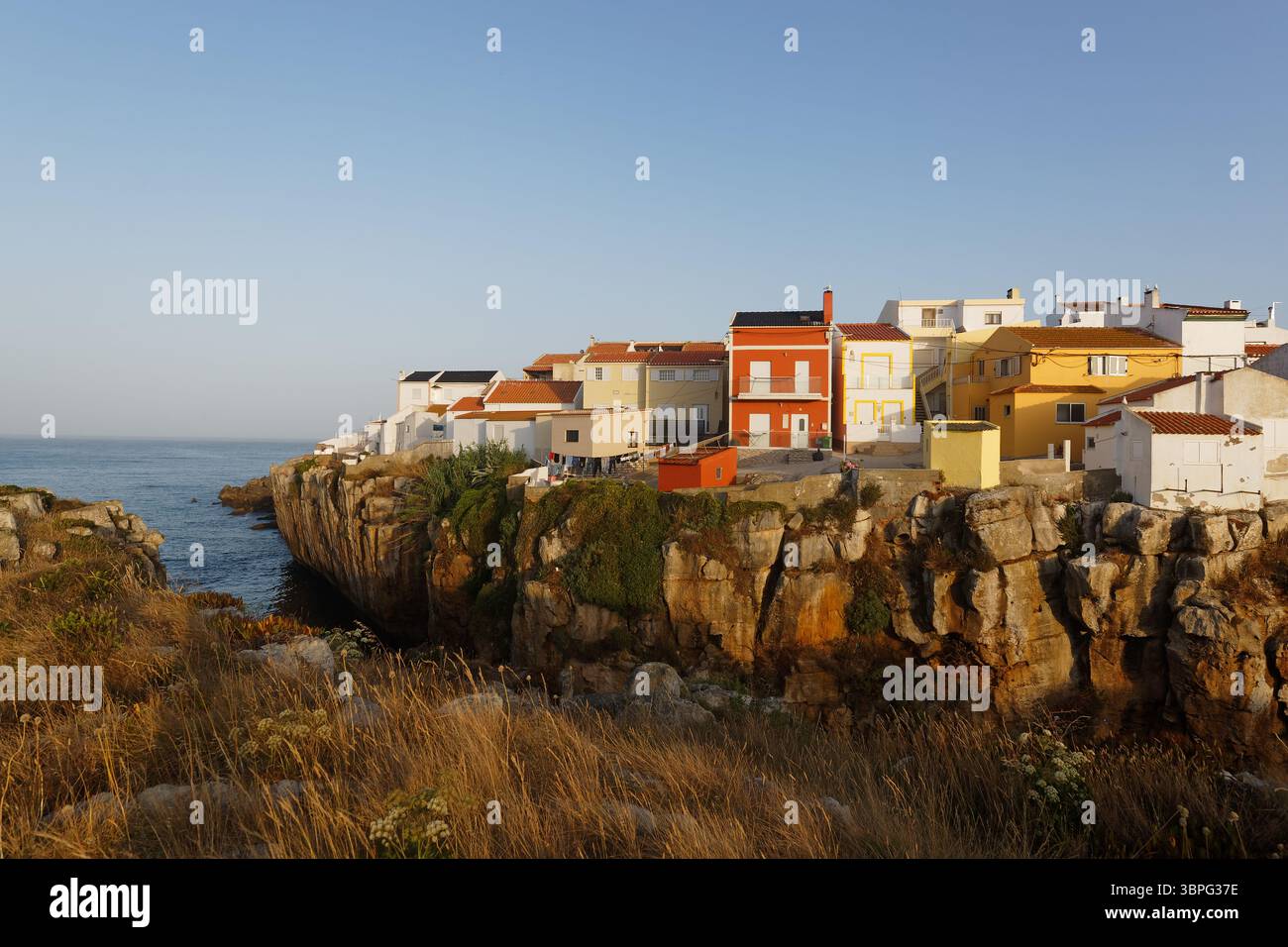 Belle case, Peniche, Portogallo Foto Stock