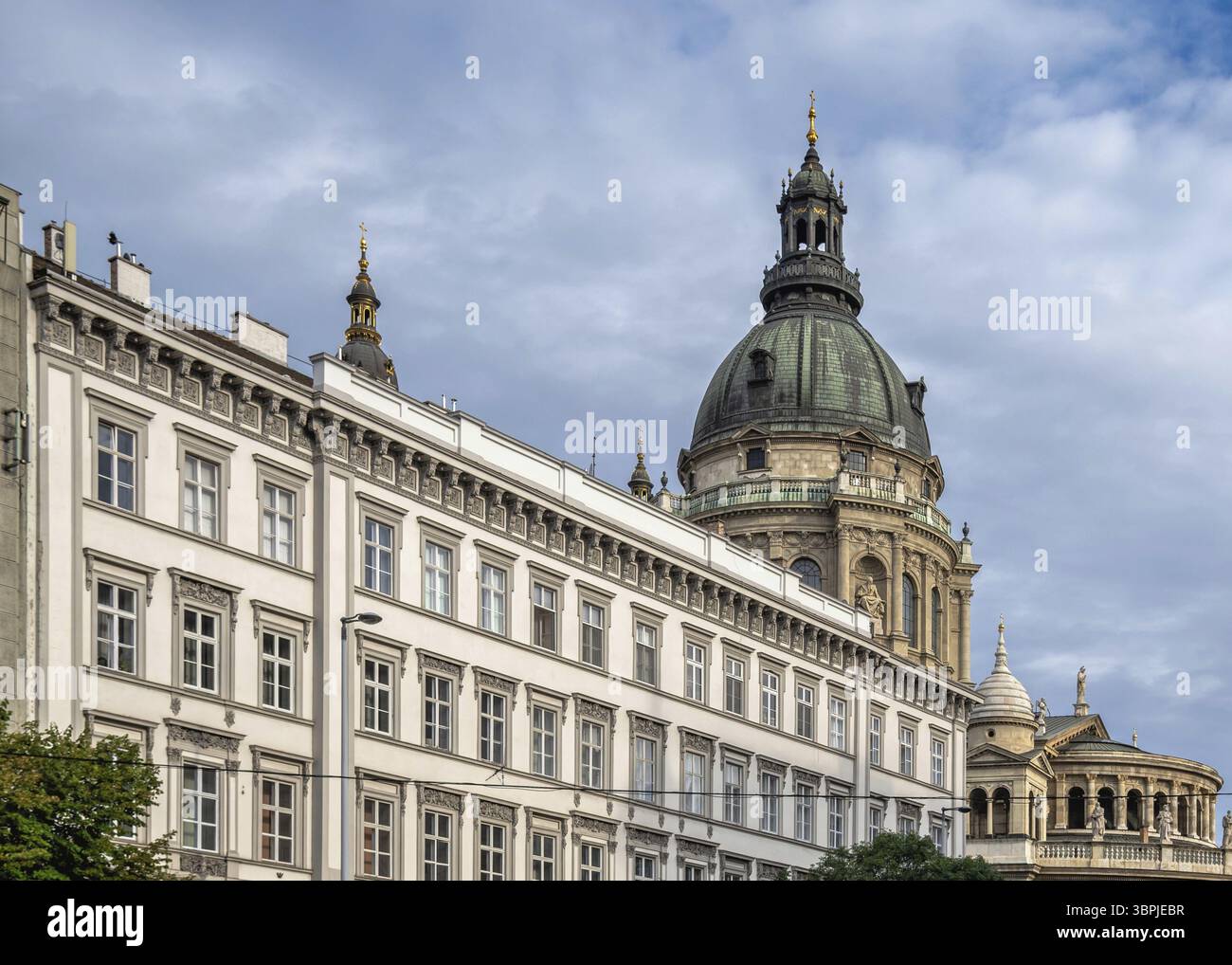 Strade della città vecchia di Budapest, Ungheria, Budapest, Ungheria, Europa Foto Stock