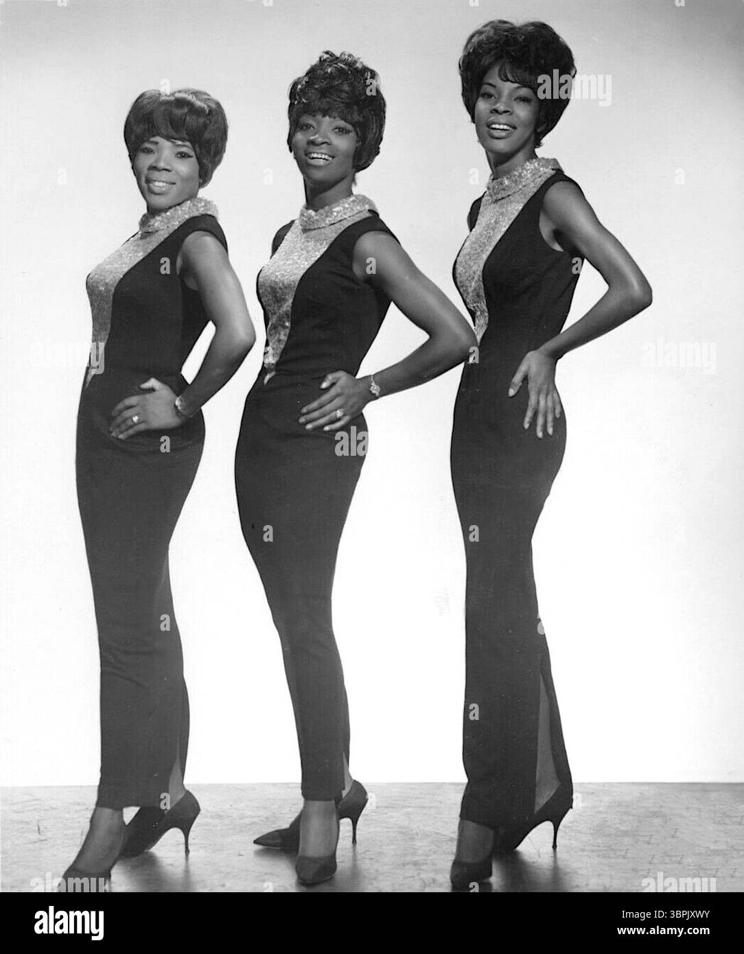 James Kriegsmann - foto di promozione di Martha e Vandellas, Gordy Recording Artists, c. 1965 Foto Stock