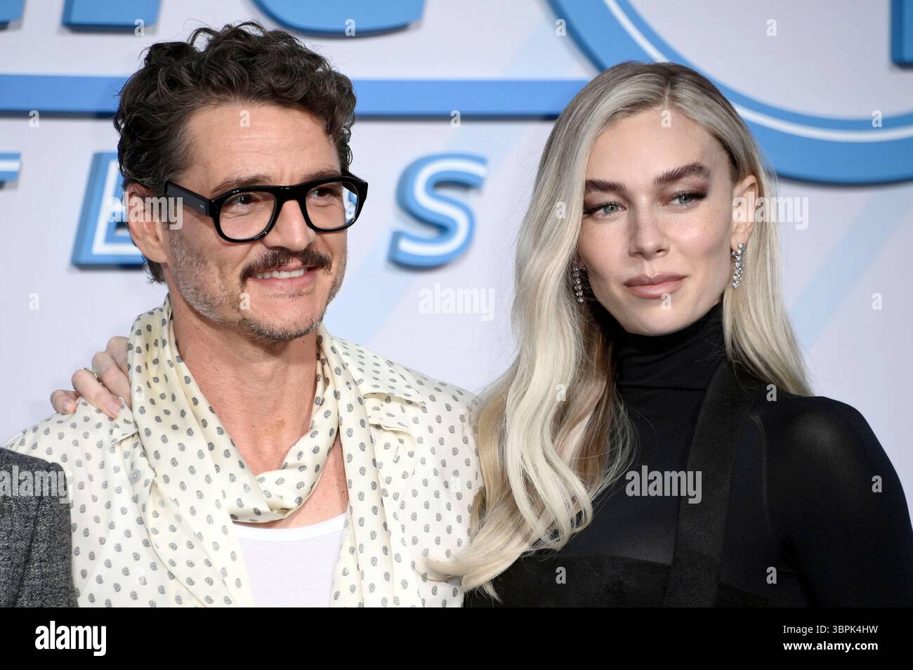 Pedro Pascal e Vanessa Kirby beim fan Event zum Kinofilm "i fantastici quattro: Primi passi" nel Das Center. Berlino, 08.07.2025 Foto Stock