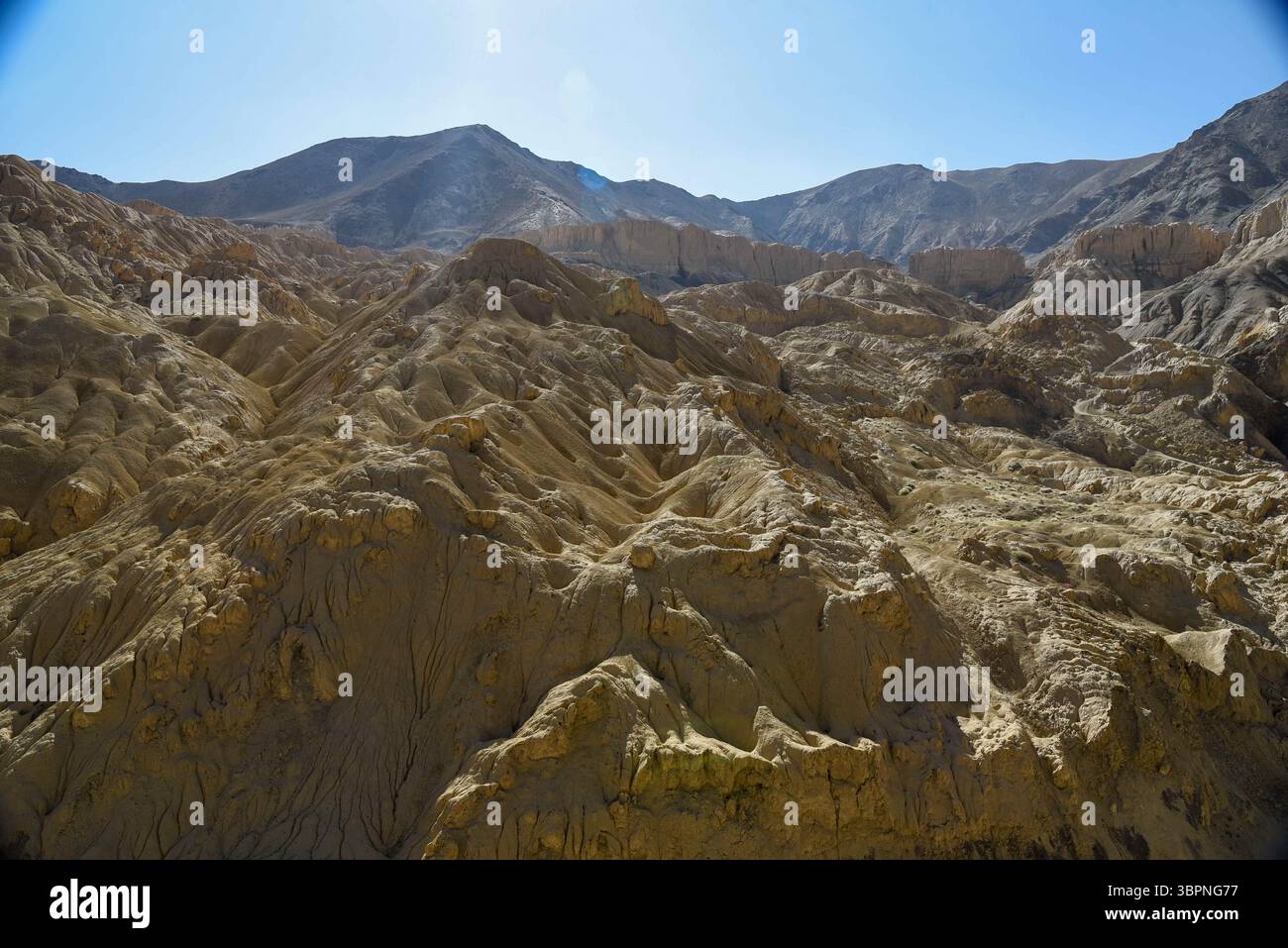 15 settembre 2019, Leh, India: Una vista della terra della Luna in Ladakh. (Immagine di credito: © Idrees Abbas/SOPA Images via cavo ZUMA) Foto Stock