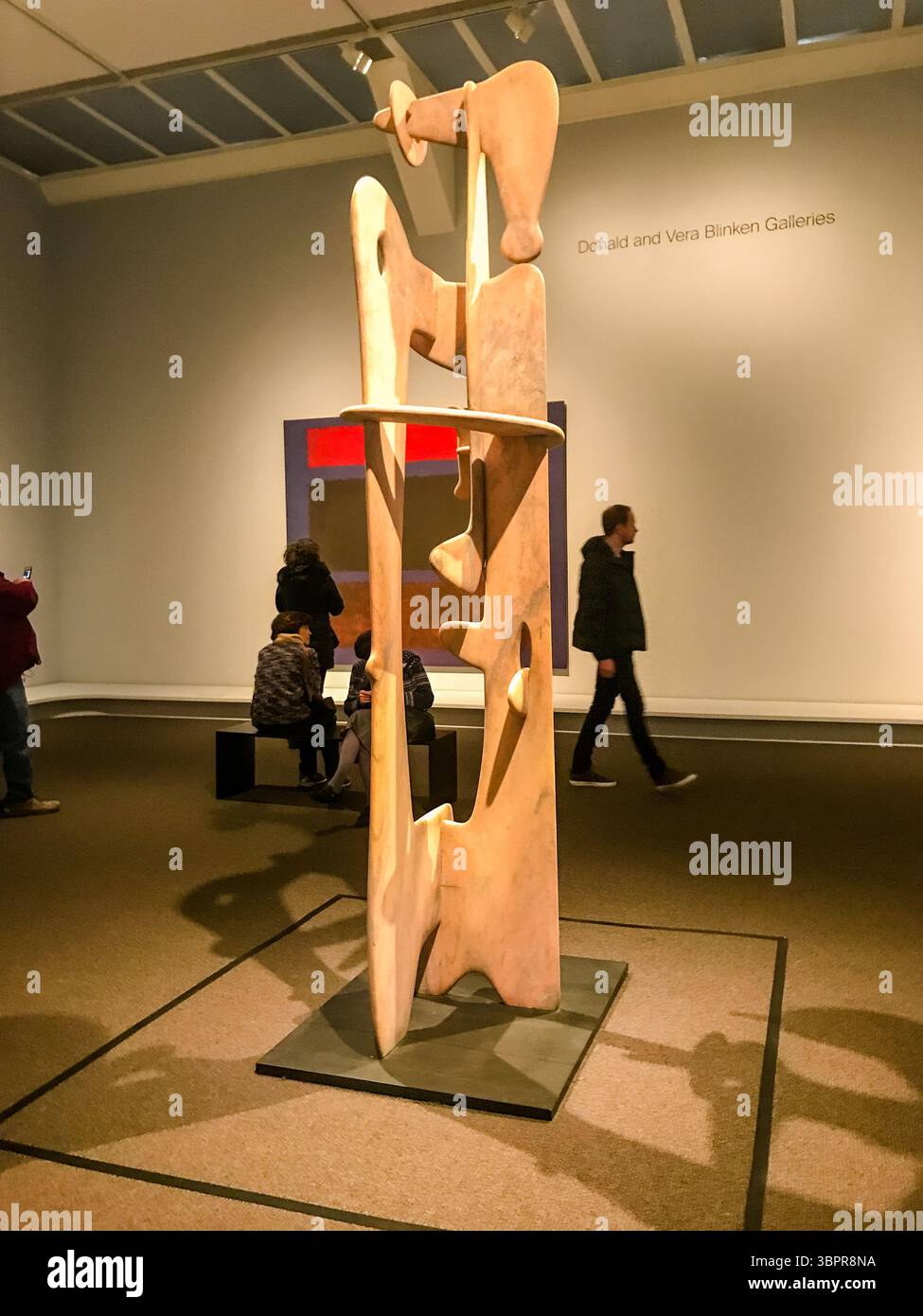 New York, New York - 19 febbraio 2019: Mostre e opere d'arte al Metropolitan Museum of Art di New York Foto Stock