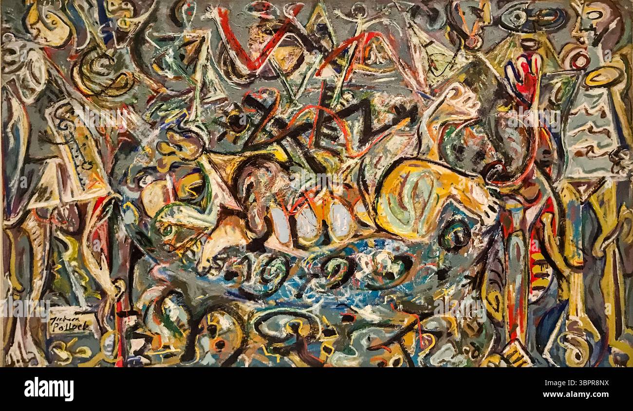 New York, New York - 19 febbraio 2019: Mostre e opere d'arte al Metropolitan Museum of Art di New York Foto Stock