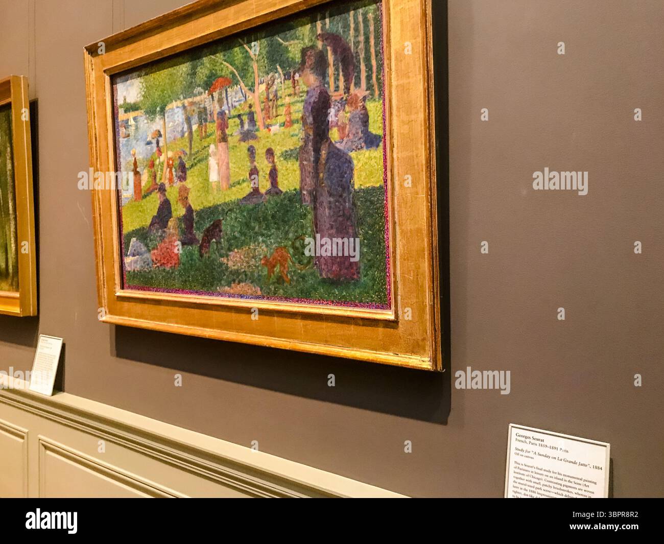 New York, New York - 19 febbraio 2019: Mostre e opere d'arte al Metropolitan Museum of Art di New York Foto Stock