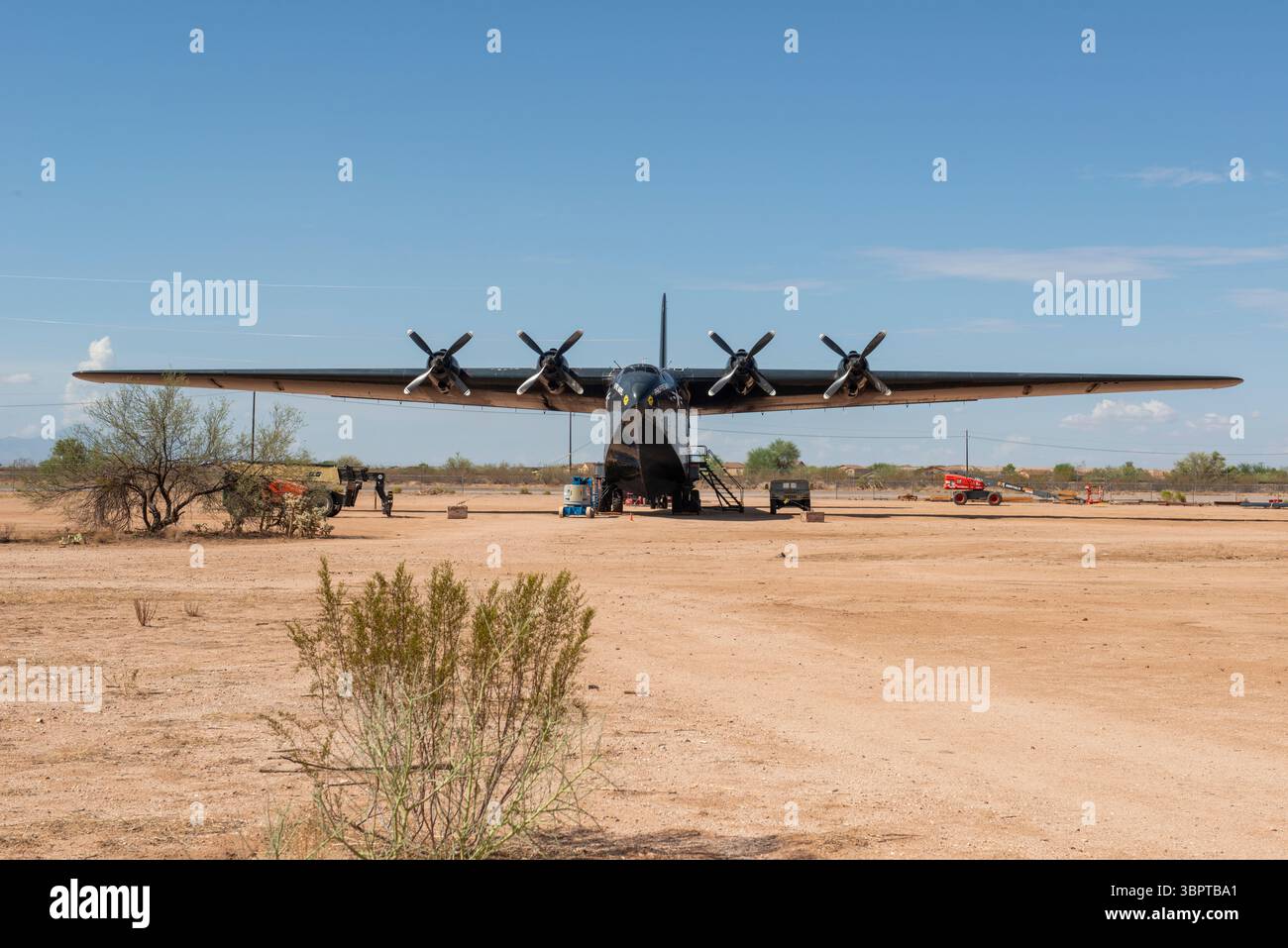 Martin JRM Mars Flying boat, un idrobombardiere dell'era della seconda guerra mondiale che servì con la Marina degli Stati Uniti Foto Stock