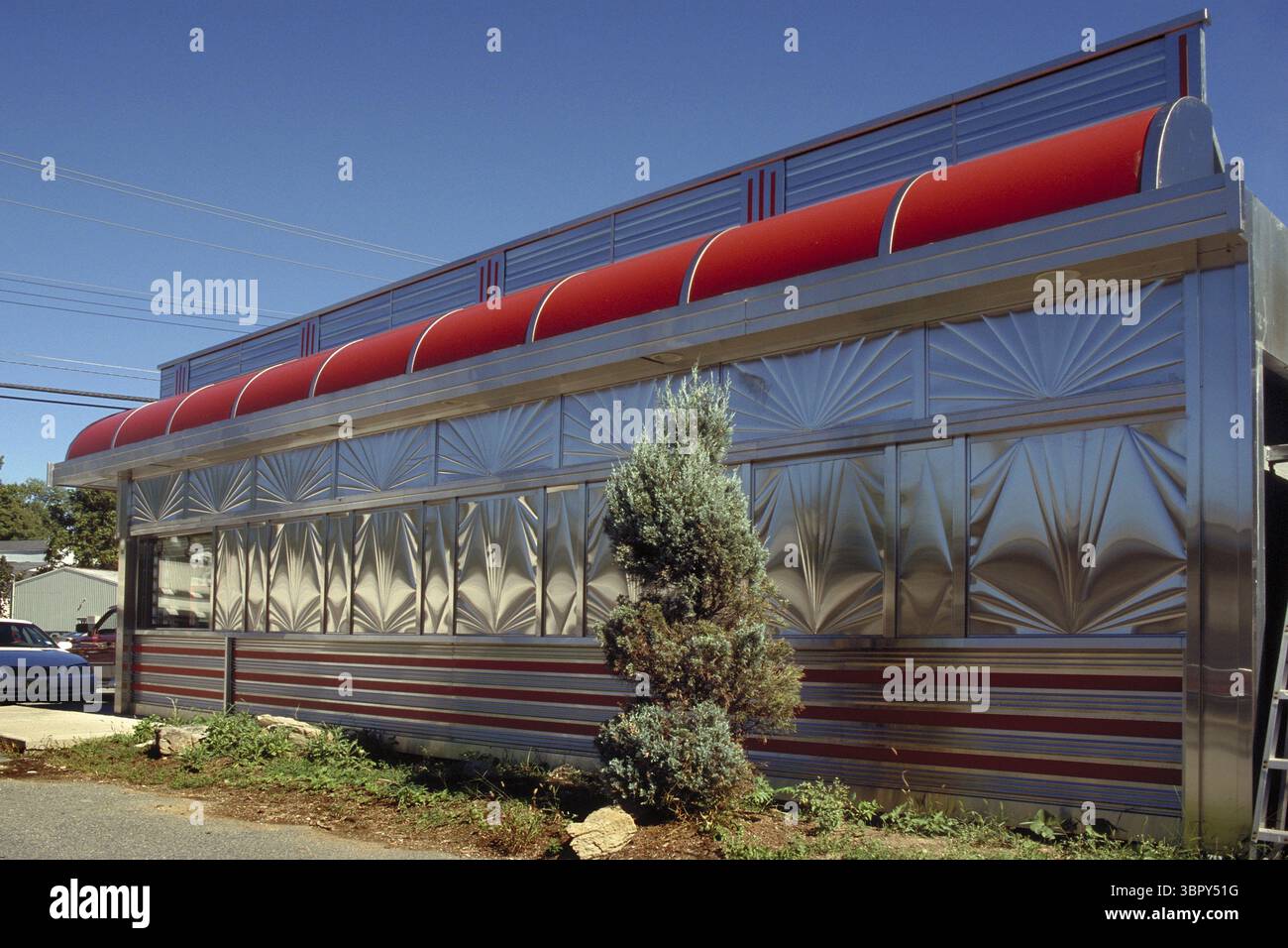 Diner Restaurant, ristorante tipico del Nord America, New Jersey, USA Foto Stock