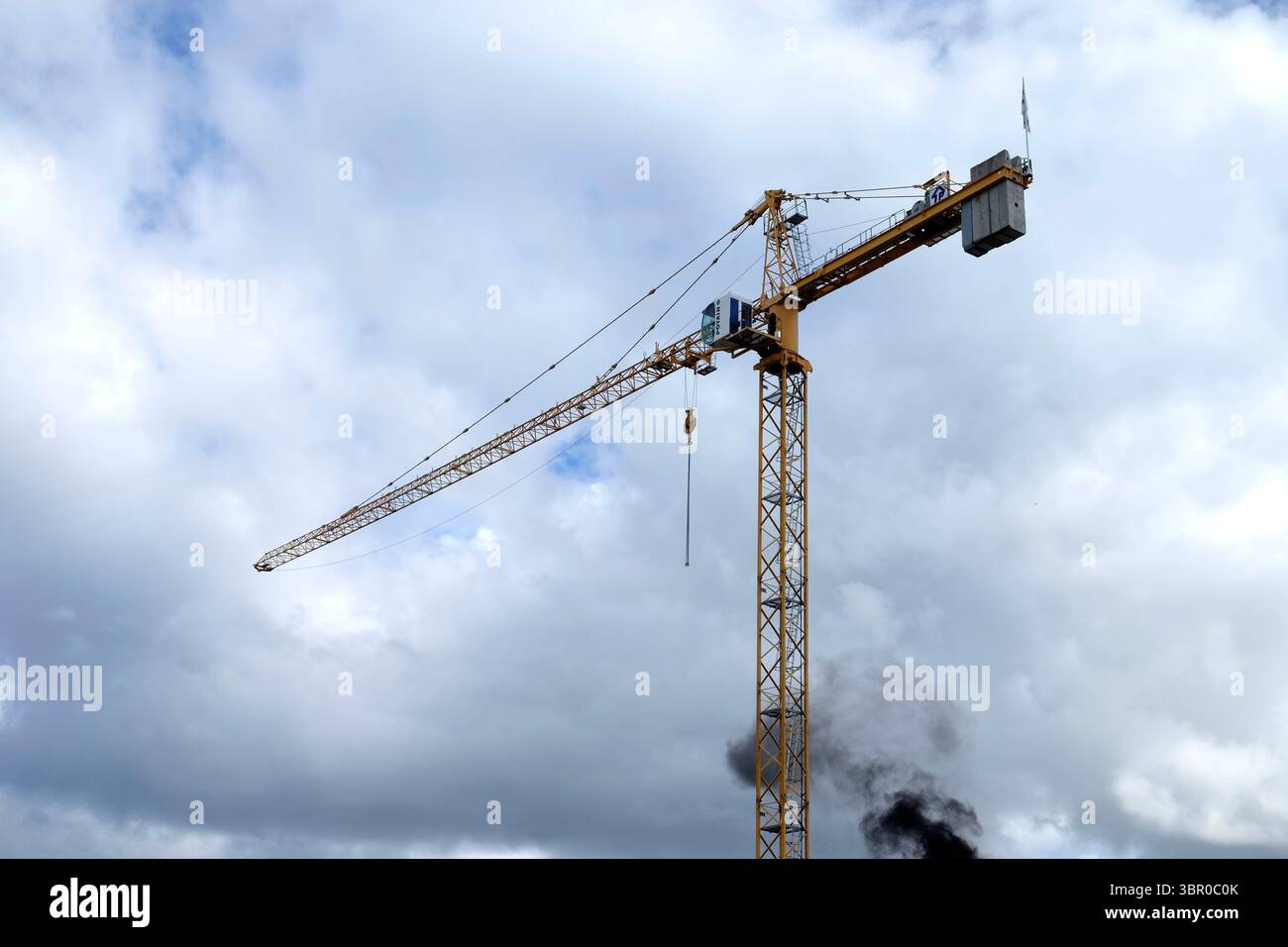 Norvegia. Tromso. Lavori in corso Foto Stock