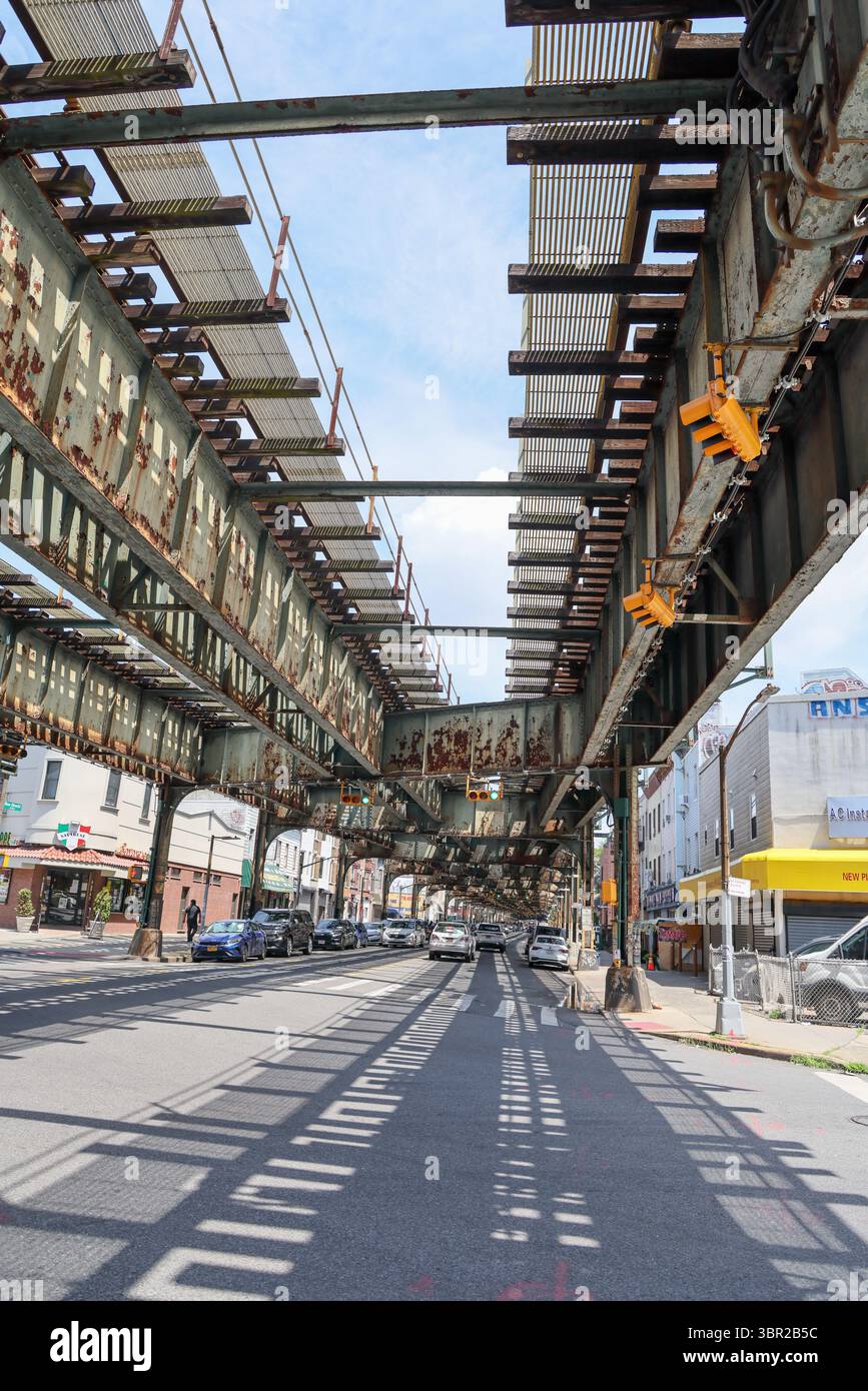 Quartiere Borough Park a Brooklyn, New York Foto Stock