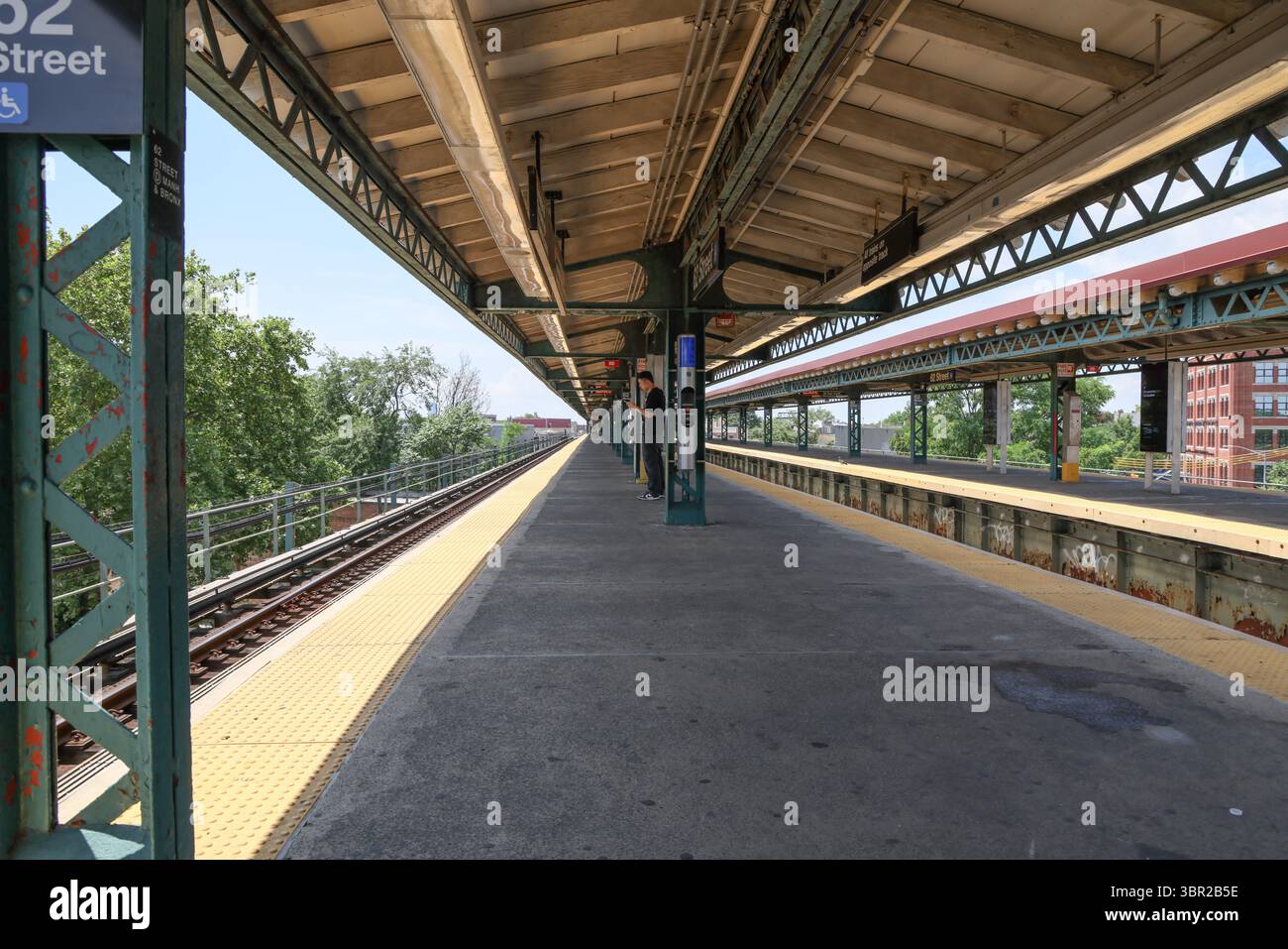 Quartiere Borough Park a Brooklyn, New York Foto Stock