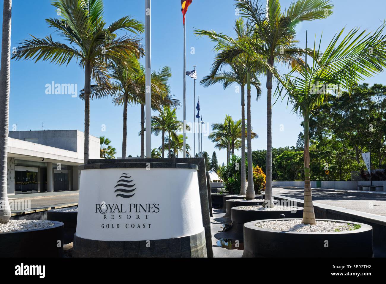 Gold Coast, Queensland, Australia - giugno 2025: RACV Royal Pines Resort, alloggi di lusso e campo da golf, destinazione turistica internazionale Foto Stock