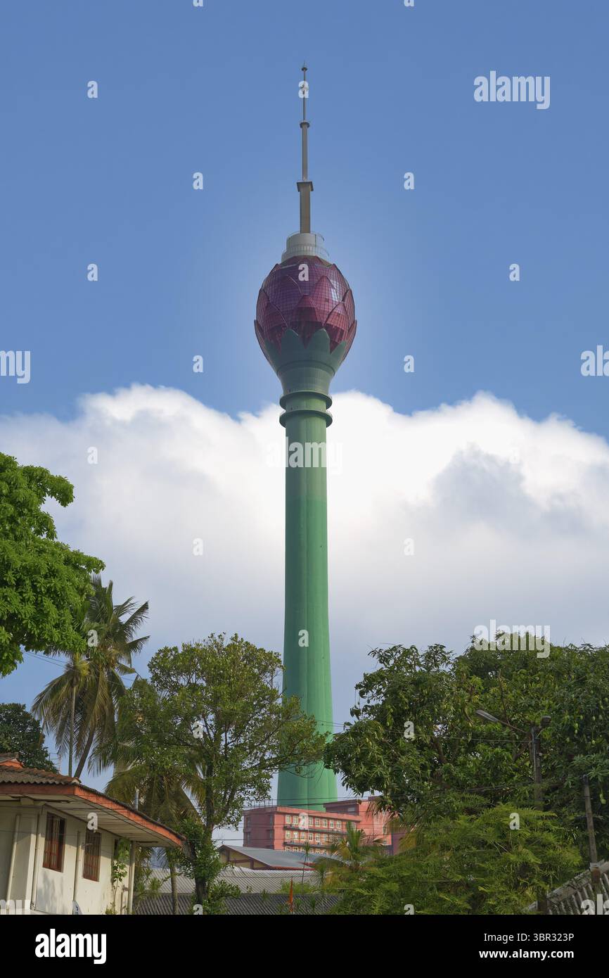 Colombo Lotus Tower, Colombo, Sri Lanka Foto Stock