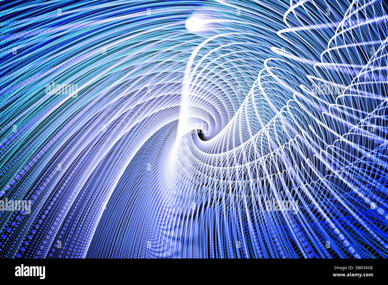 Sfondo con linee lucido Foto Stock