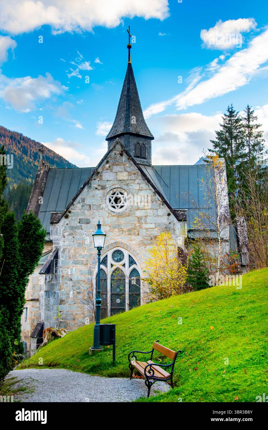Chiesa di San Cristoforo a Bad Gastein - Austria Foto Stock