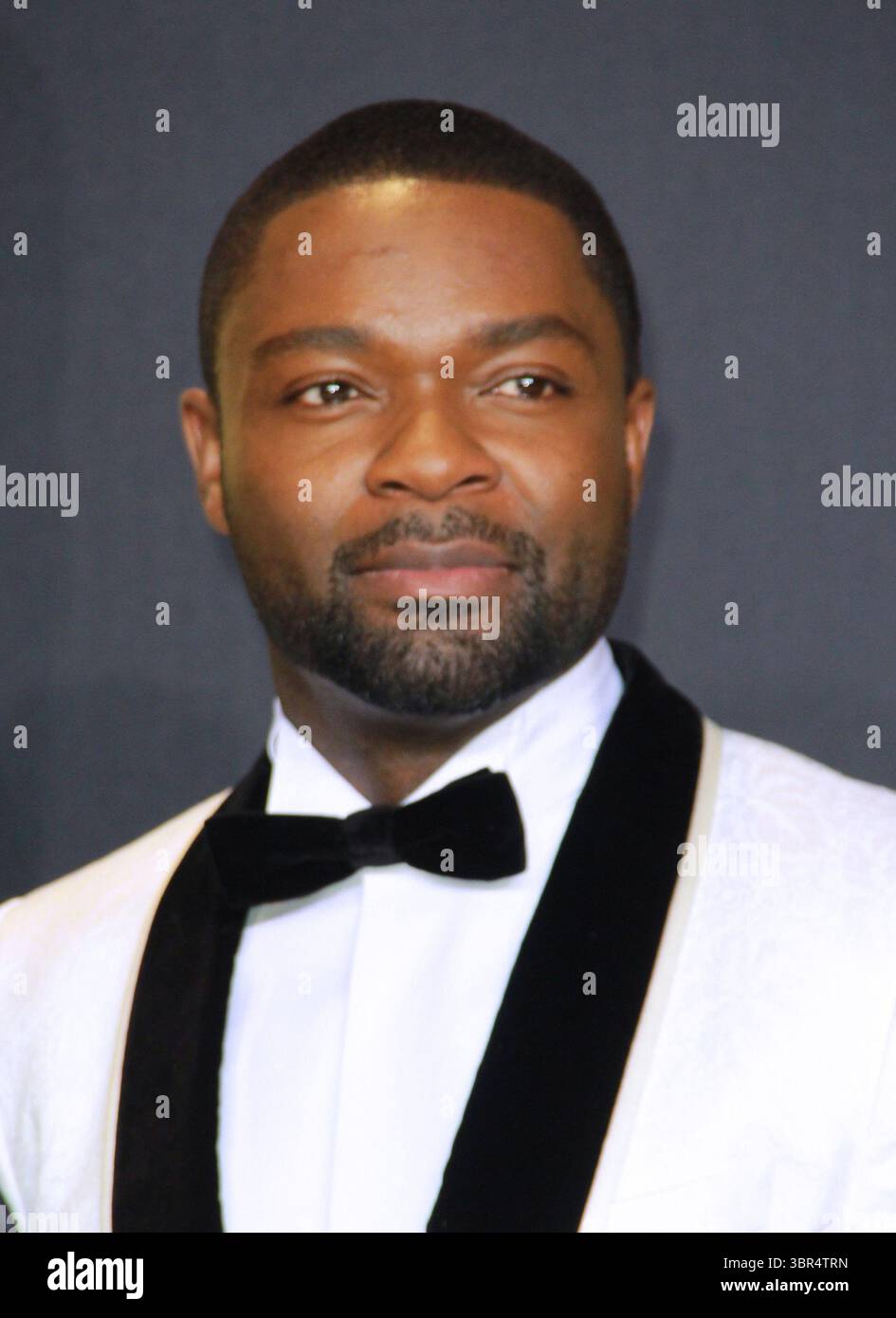 26 febbraio 2017 - Hollywood, California, USA - David Oyelowo posa nella sala stampa durante la 89a edizione degli Academy Awards al Loews Hollywood Hotel il 26 febbraio 2017 a Hollywood, California. (Immagine di credito: © T. Lowe/ZUMA Wire) Foto Stock