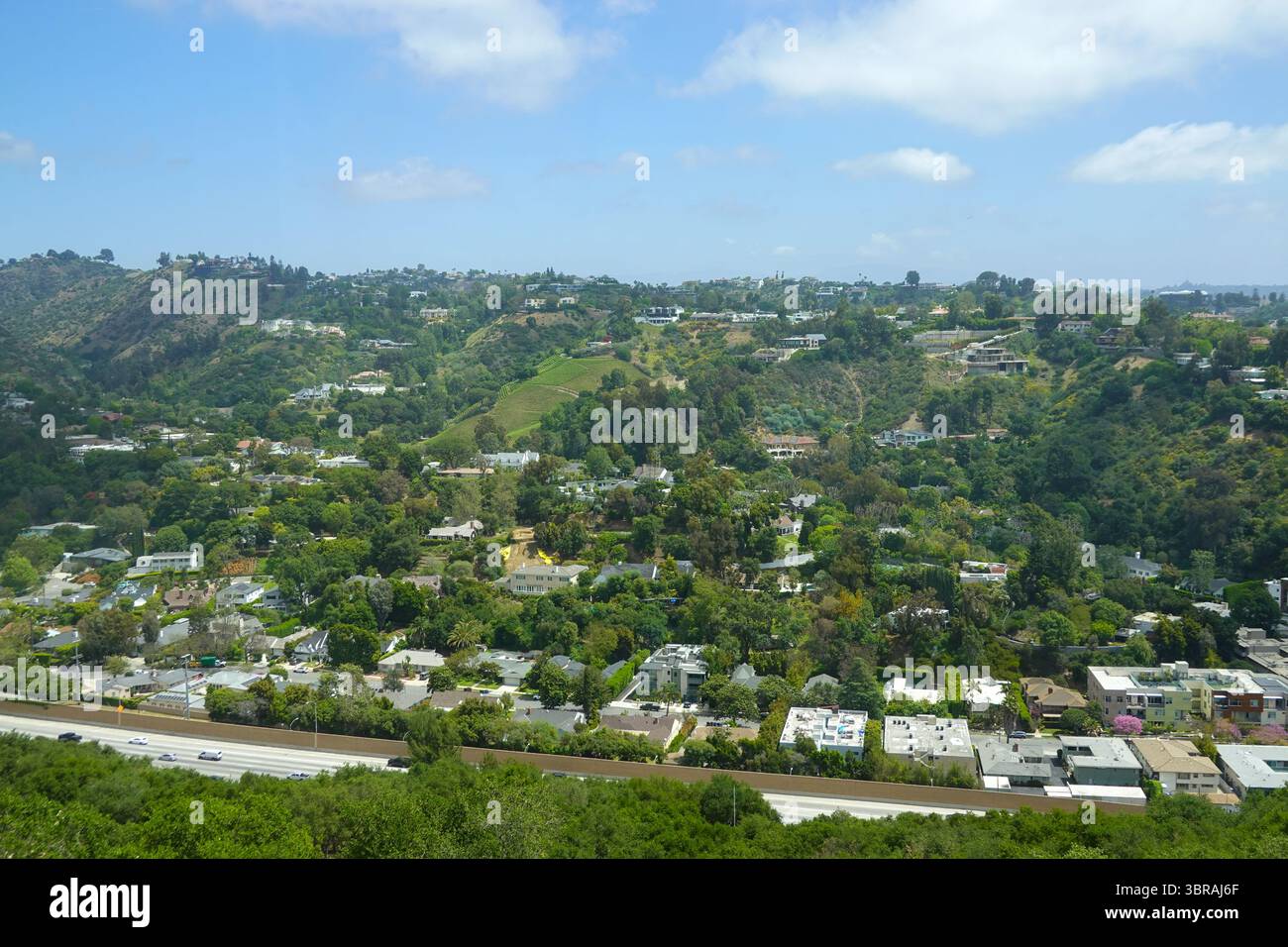 Quartiere Belair sotto Blue Vault Foto Stock