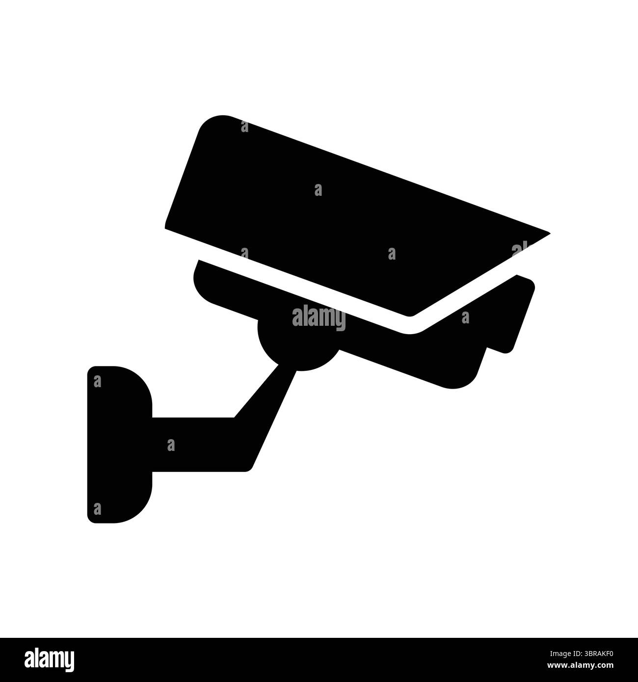 La silhouette nera di una telecamera di sicurezza illustra il concetto di sorveglianza e protezione. Ideale per temi di sicurezza, tecnologia e monitoraggio Illustrazione Vettoriale La silhouette nera di una telecamera di sicurezza illustra il concetto di sorveglianza e protezione. Ideale per temi di sicurezza, tecnologia e monitoraggio Illustrazione Vettoriale