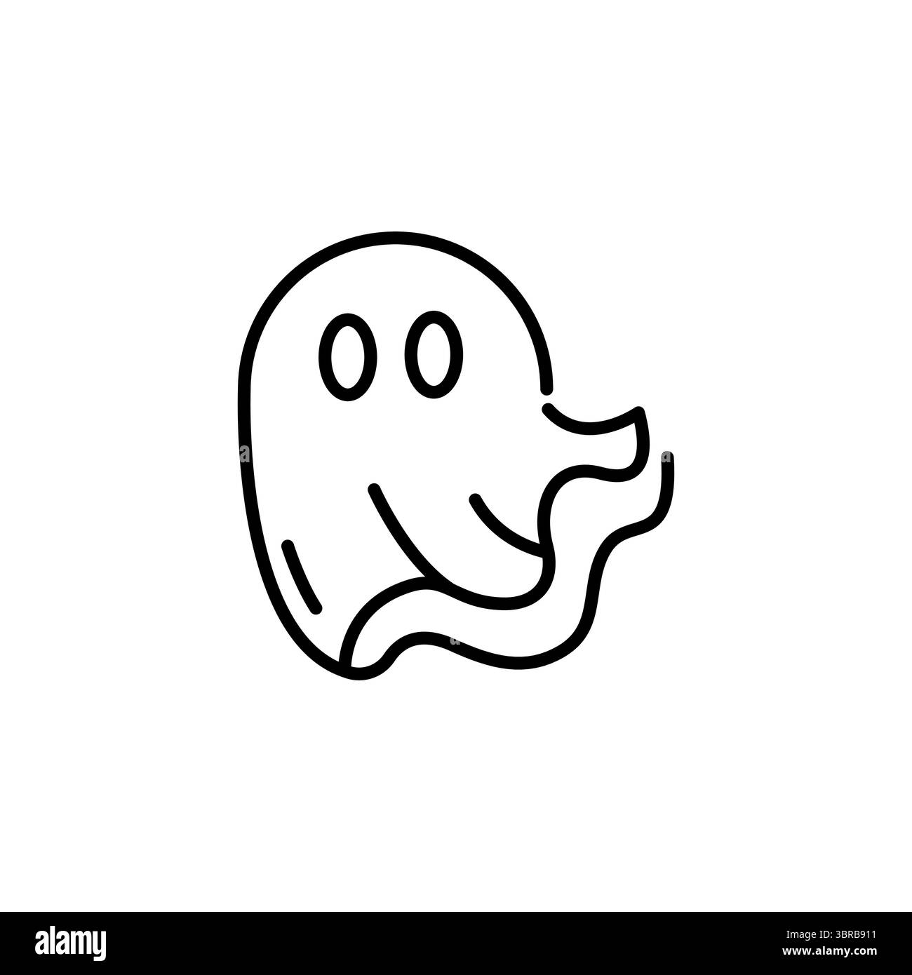 Icona fantasma Illustrazione Vettoriale