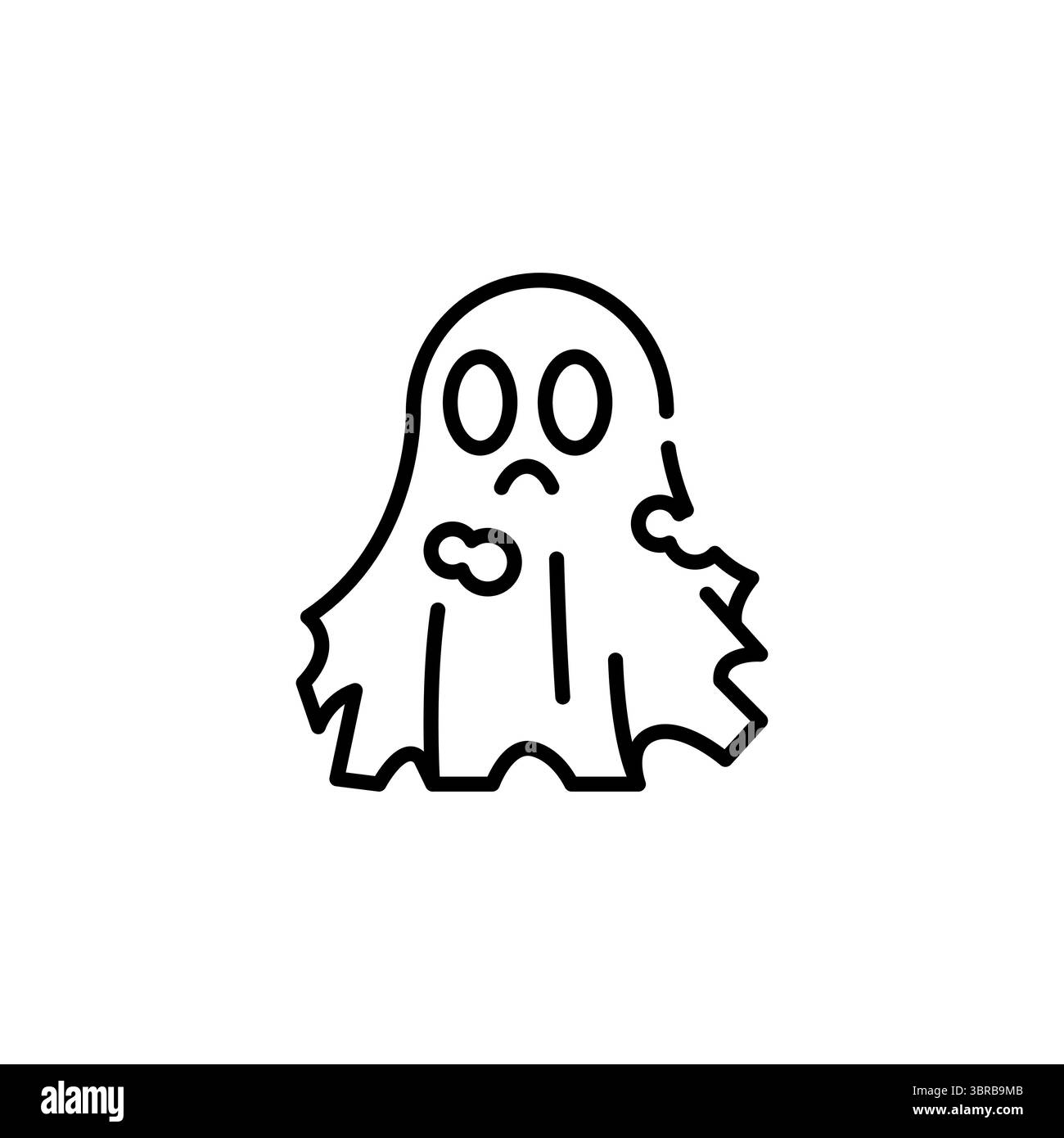 Icona fantasma Illustrazione Vettoriale