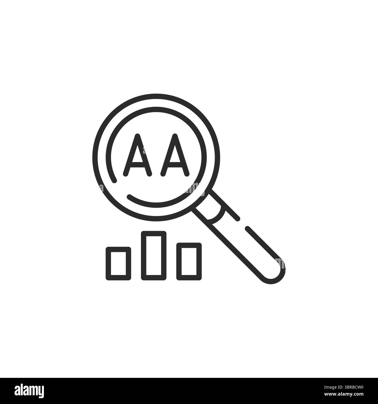 Icona valutazione credito Illustrazione Vettoriale