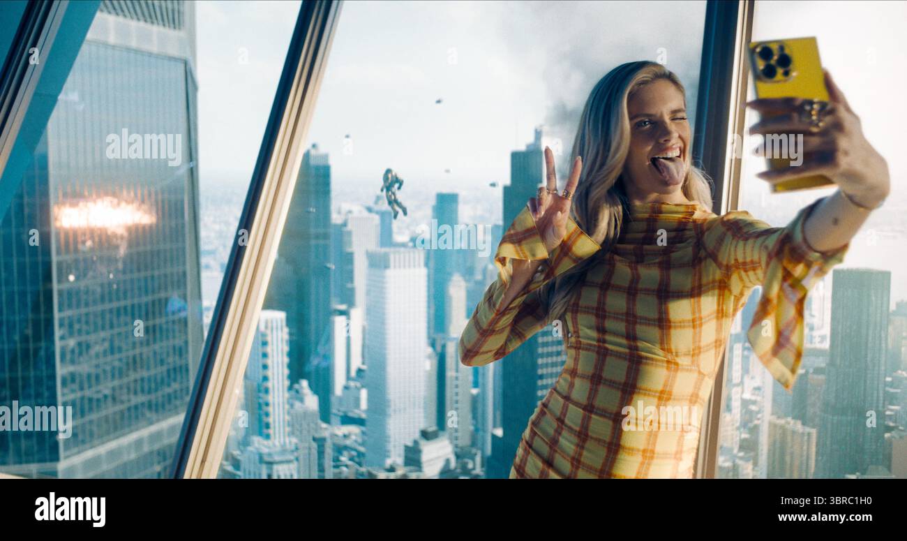 DATA DI RILASCIO: 11 luglio 2025. TITOLO: Superman. STUDIO: DC Studios. DIRETTORE: James Gunn. TRAMA: Segue il supereroe titolare mentre concilia la sua eredità con la sua educazione umana. Egli è l'incarnazione della verità, della giustizia e del modo americano in un mondo che lo vede come antiquato. PROTAGONISTA: SARA SAMPAIO nel ruolo di Eve. (Immagine di credito: © DC Studios/Entertainment Pictures/ZUMAPRESS.com) SOLO PER USO EDITORIALE! Non per USO commerciale! Foto Stock