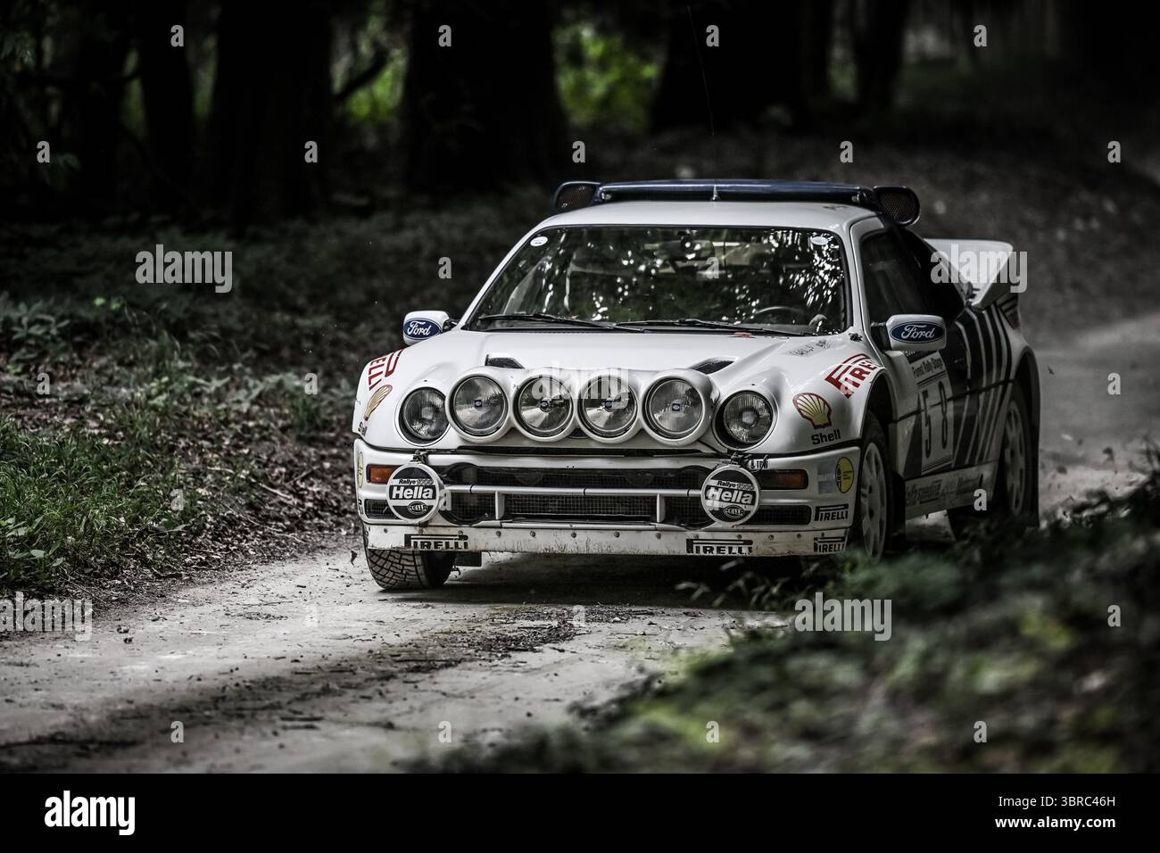 Goodwood Festival of Speed 2025 Forest Rally Stage Goodwood, Inghilterra 10/07/2025 Foto Stock