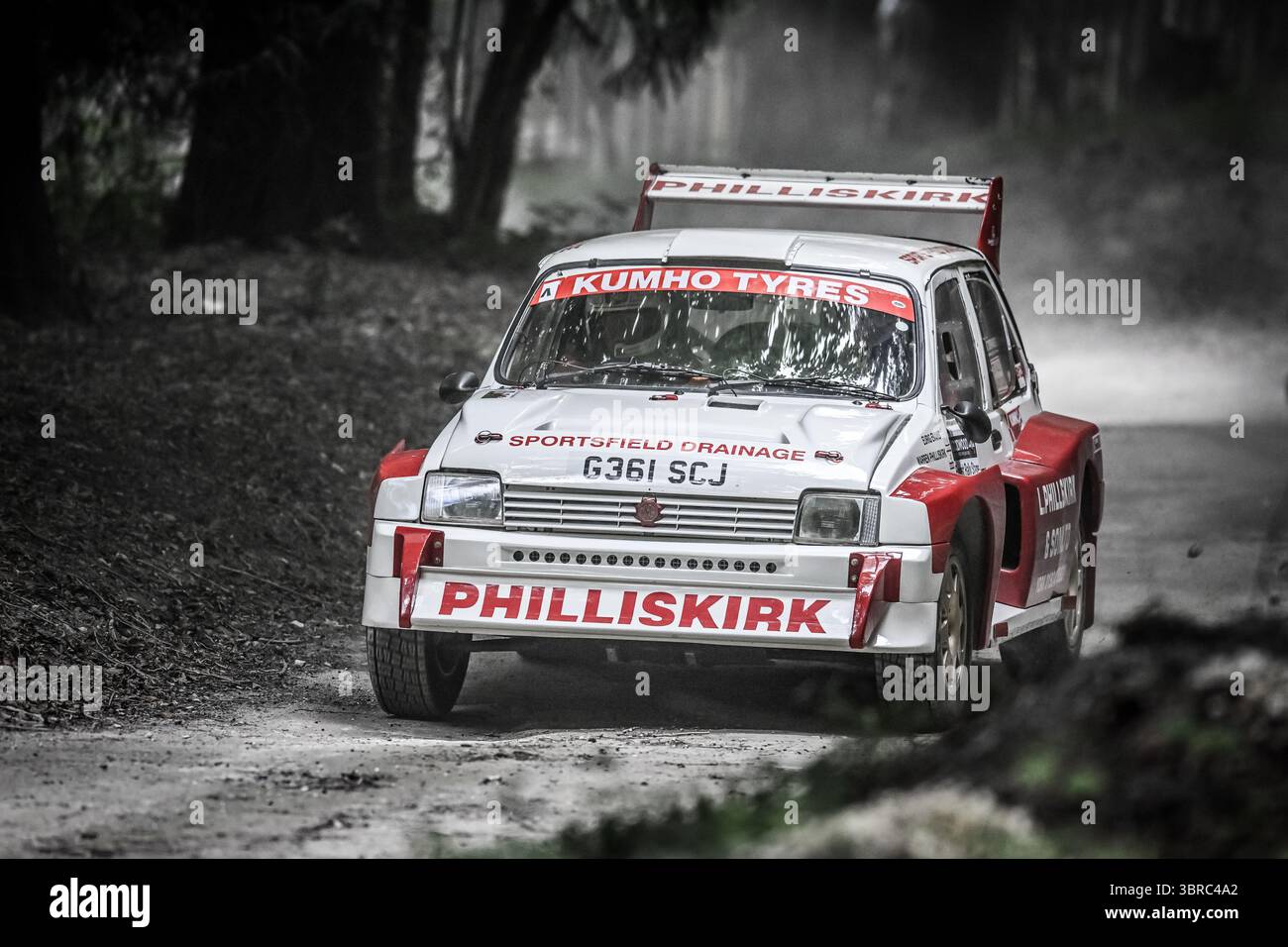 Goodwood Festival of Speed 2025 Forest Rally Stage Goodwood, Inghilterra 10/07/2025 Foto Stock