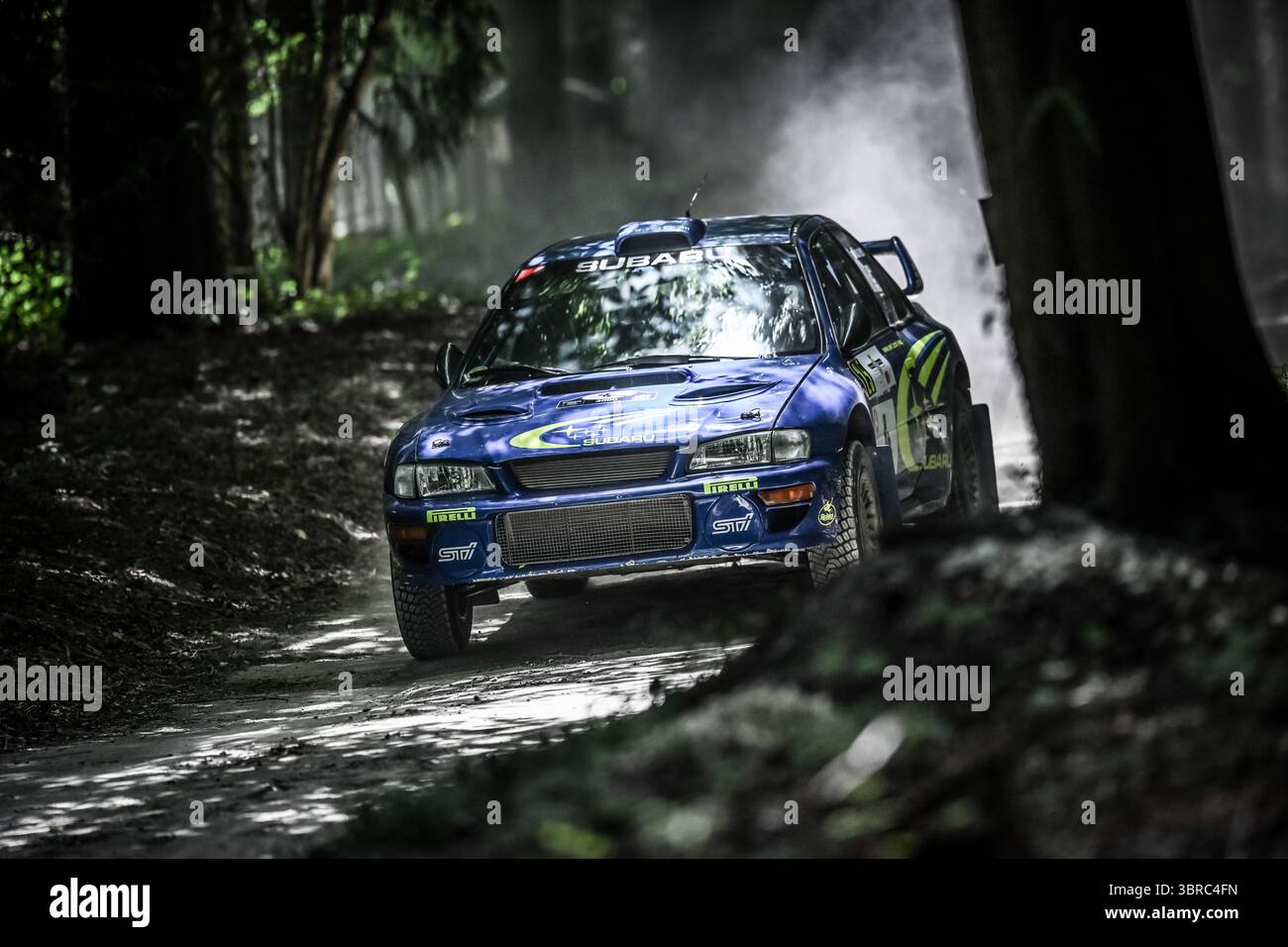 Goodwood Festival of Speed 2025 Forest Rally Stage Goodwood, Inghilterra 10/07/2025 Foto Stock