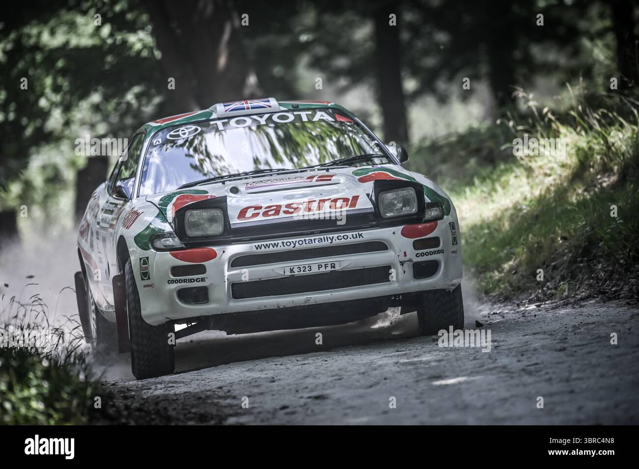 Goodwood Festival of Speed 2025 Forest Rally Stage Goodwood, Inghilterra 10/07/2025 Foto Stock