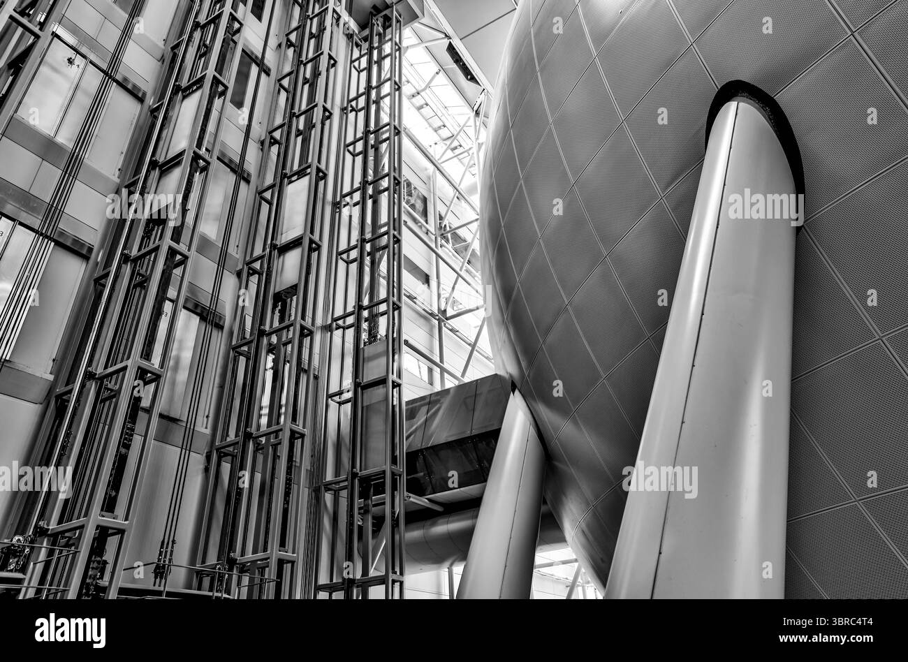 New York, New York - 17 febbraio 2022: Interni ed esposizioni del planetario Hayden a New York Foto Stock