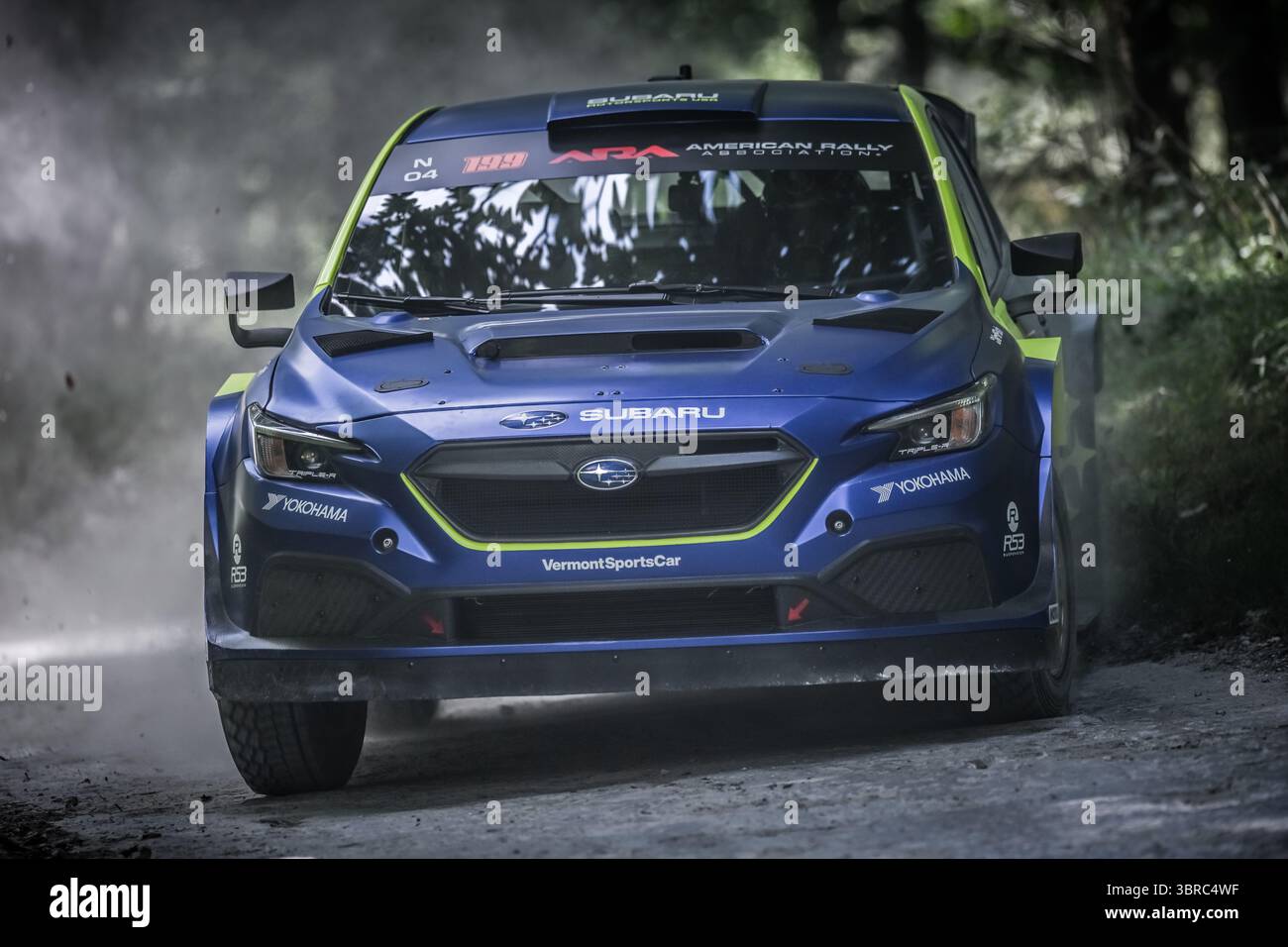 Goodwood Festival of Speed 2025 Forest Rally Stage Goodwood, Inghilterra 10/07/2025 Foto Stock