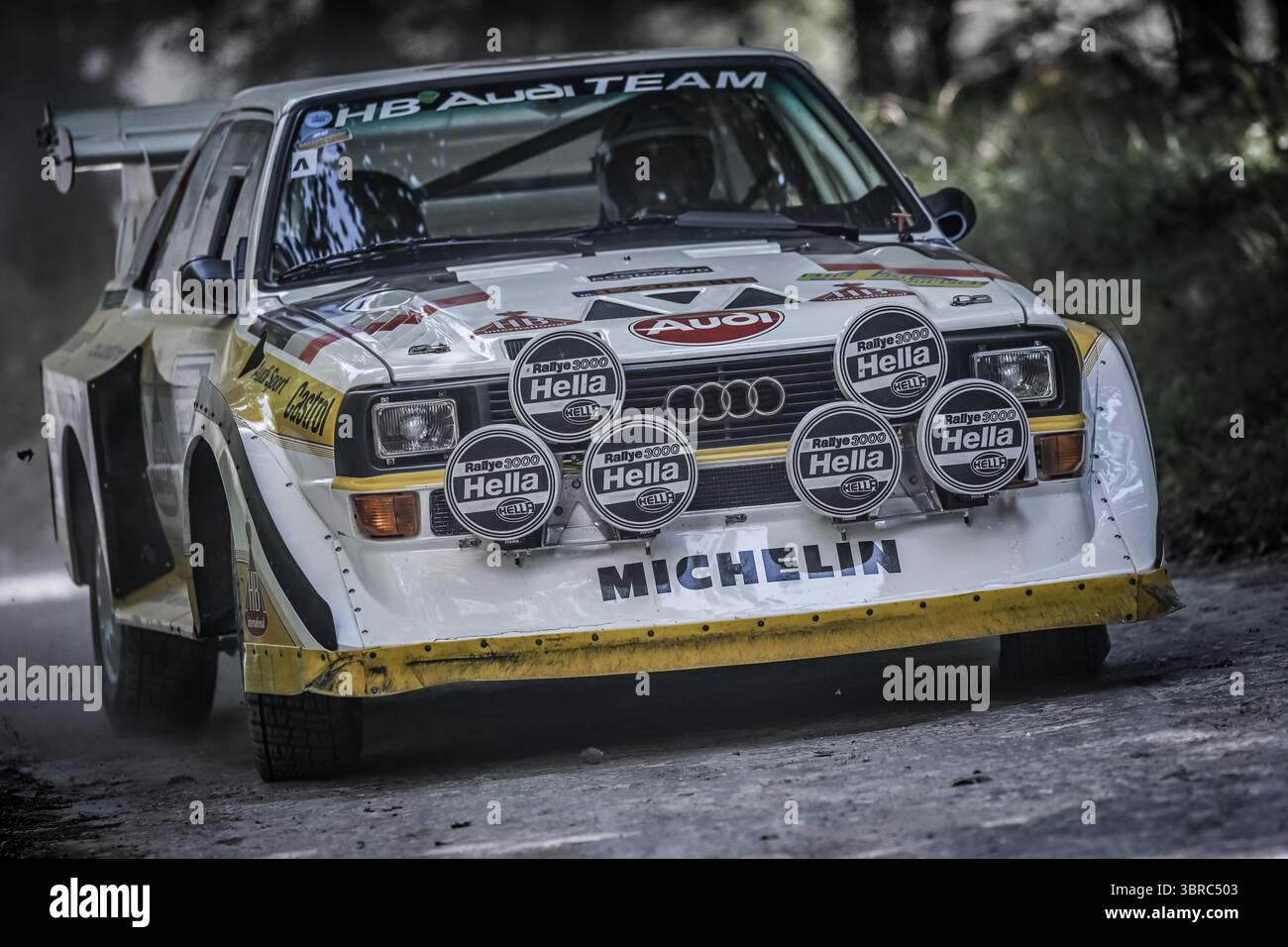 Goodwood Festival of Speed 2025 Forest Rally Stage Goodwood, Inghilterra 10/07/2025 Foto Stock