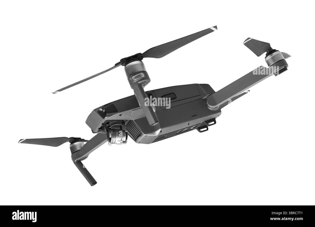 Drone isolati su sfondo bianco Foto Stock